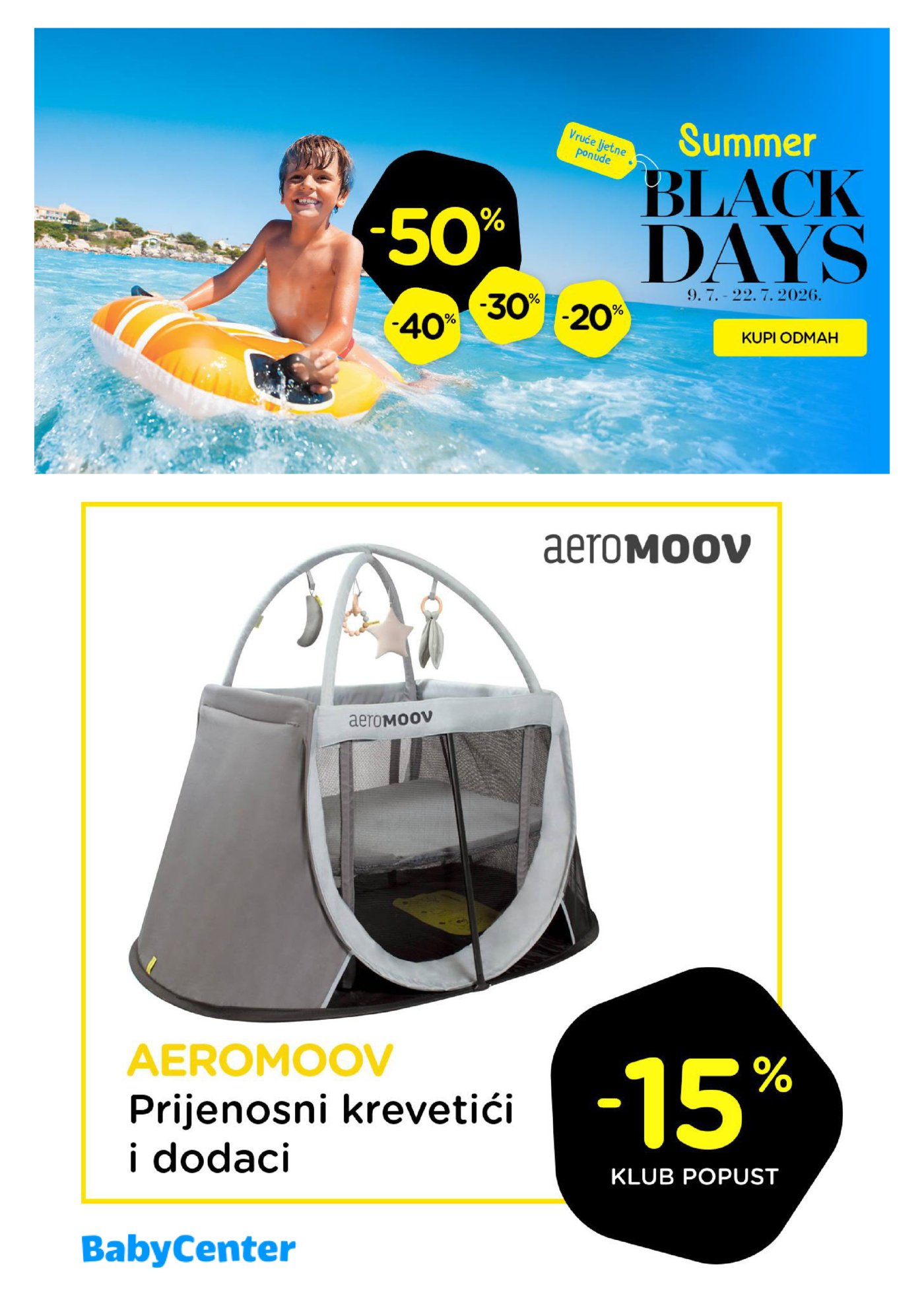 Baby Center Ljetni katalog 09.07.-22.07.2026.