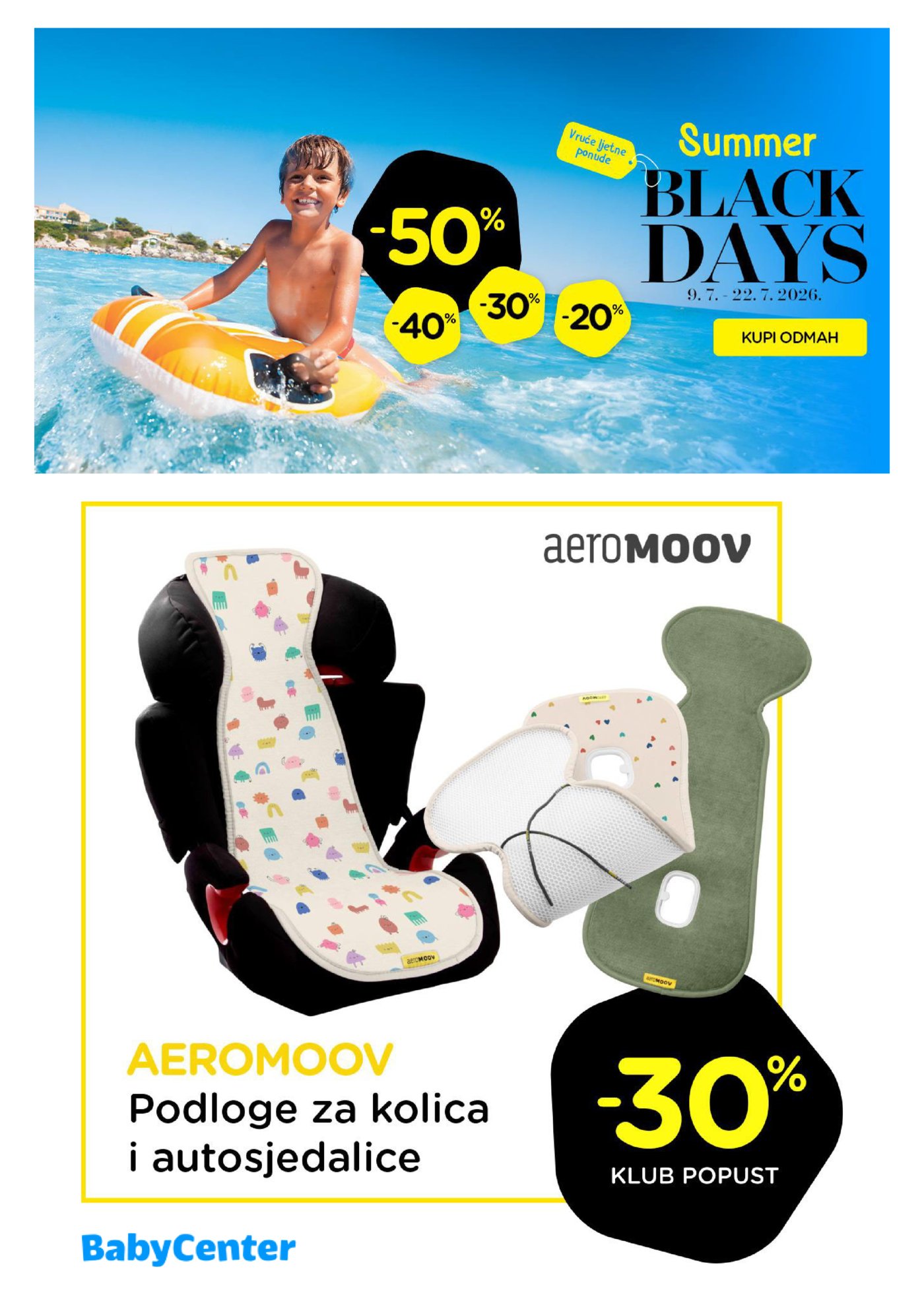 Baby Center Ljetni katalog 09.07.-22.07.2026.
