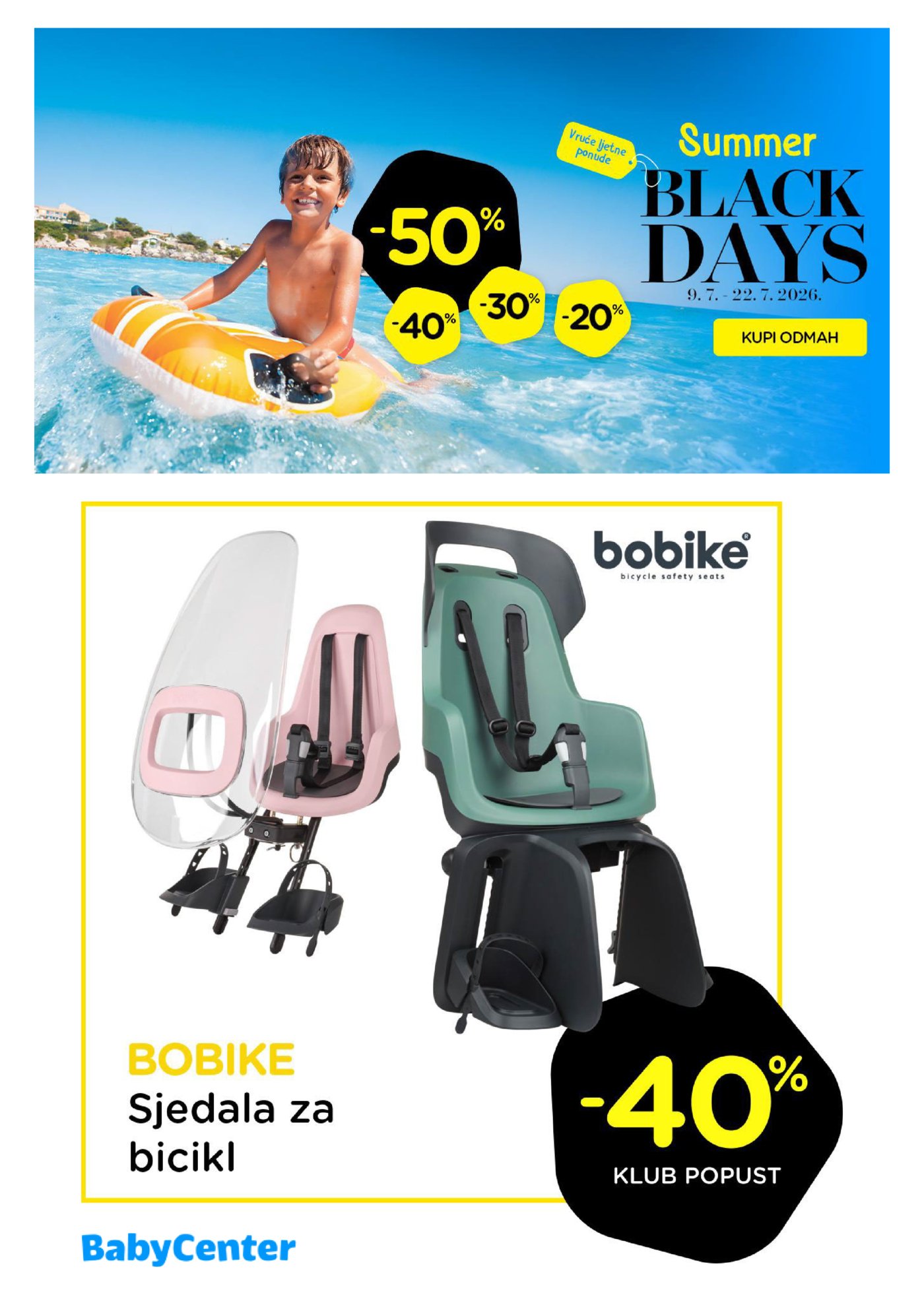 Baby Center Ljetni katalog 09.07.-22.07.2026.