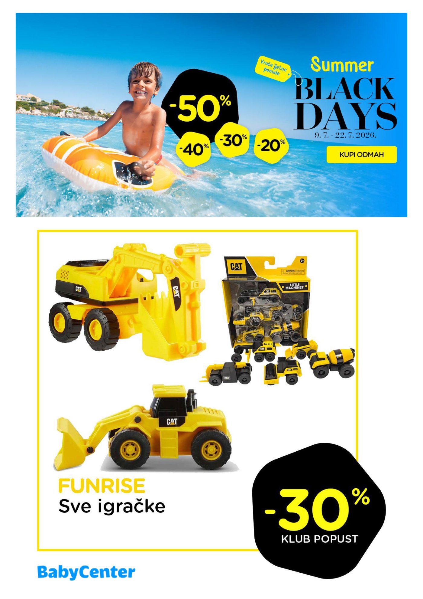 Baby Center Ljetni katalog 09.07.-22.07.2026.
