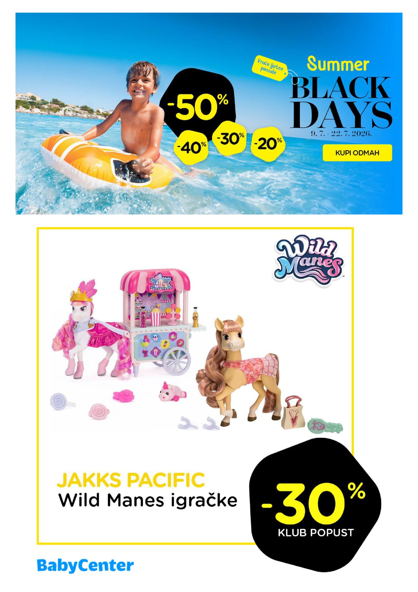 Baby Center Ljetni katalog 09.07.-22.07.2026.