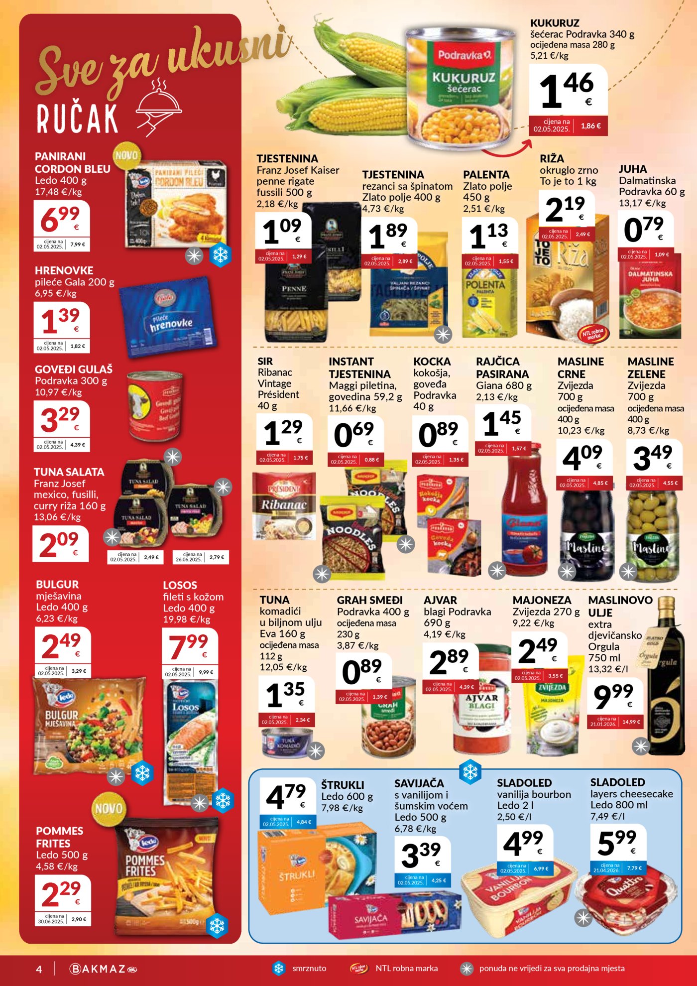 Bakmaz katalog Akcija 01.07. - 07.07.2026.