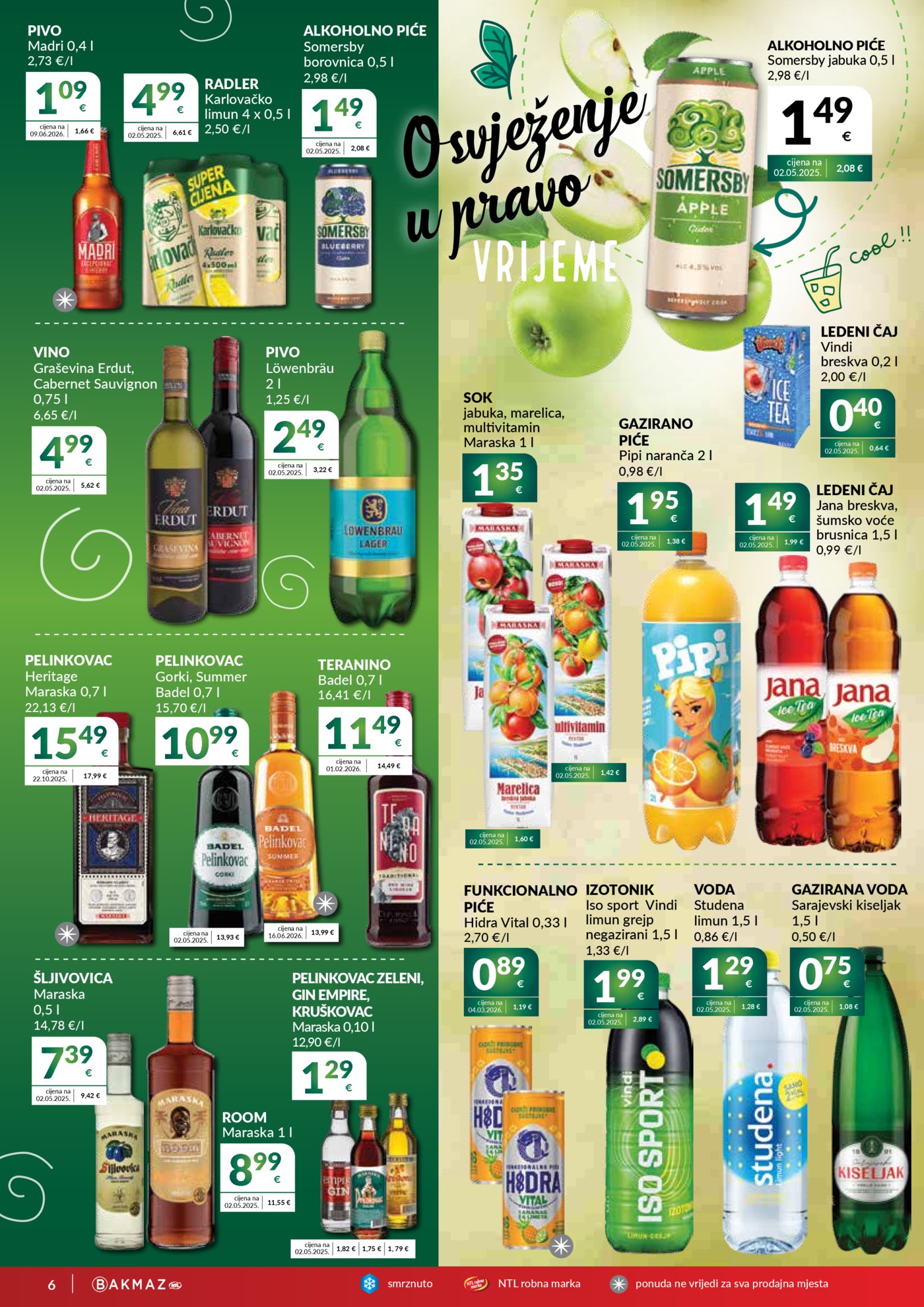 Bakmaz katalog Akcija 01.07. - 07.07.2026.