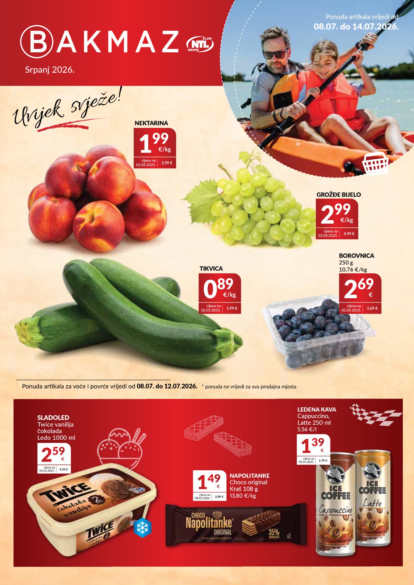 Bakmaz katalog Akcija 08.07 - 14.08.2026.