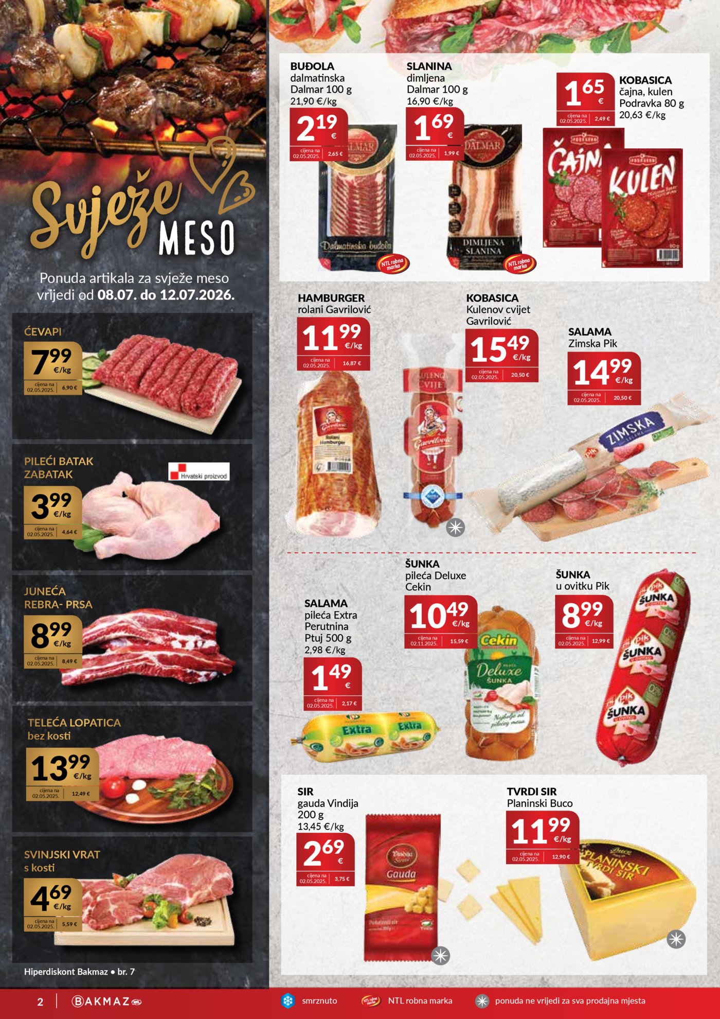 Bakmaz katalog Akcija 08.07 - 14.08.2026.