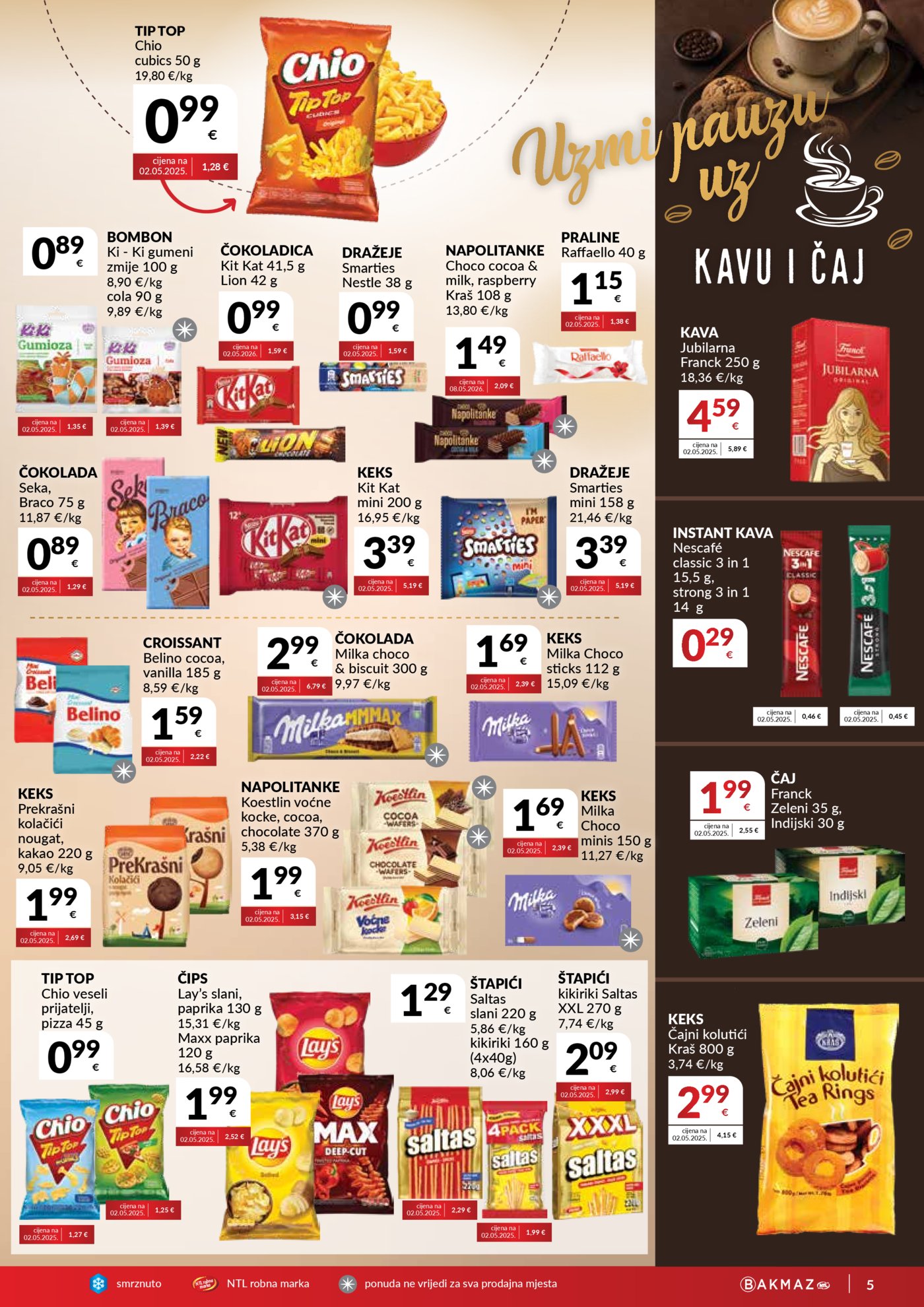 Bakmaz katalog Akcija 08.07 - 14.08.2026.