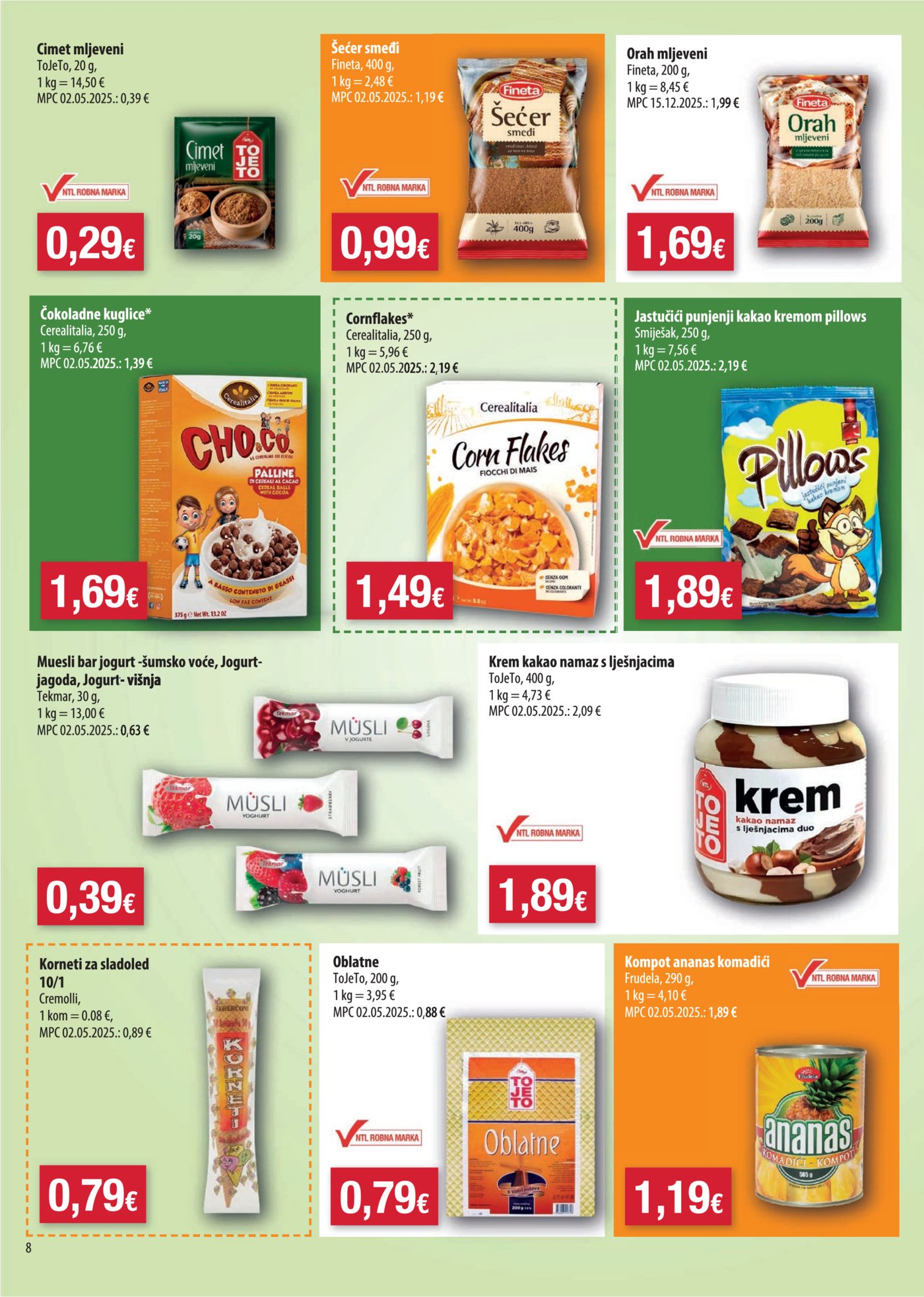 Bakmaz katalog Maxi Tjedna ponuda 08.07. - 14.07.2026.