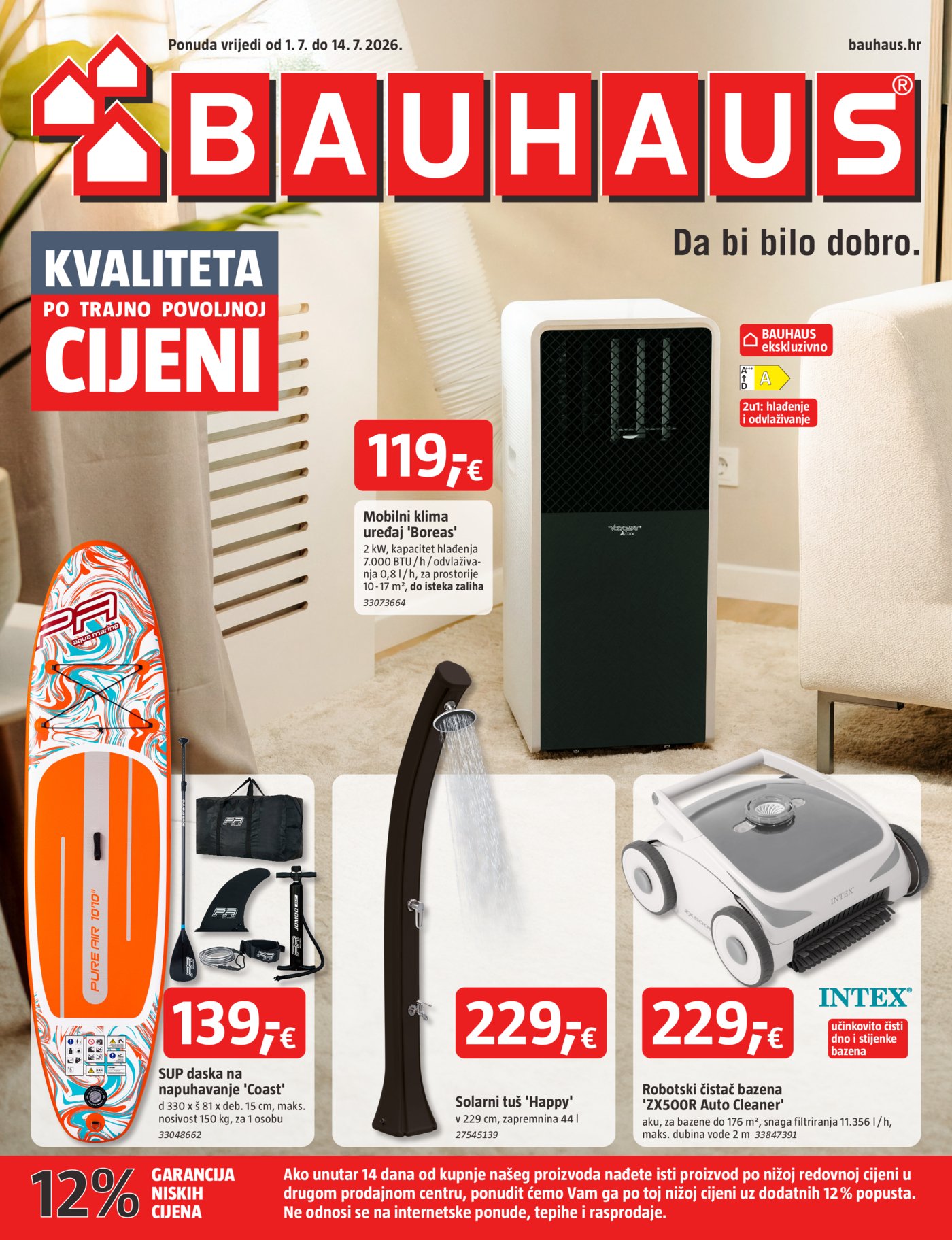 Bauhaus katalog Akcija 01.07.-14.07.2026.