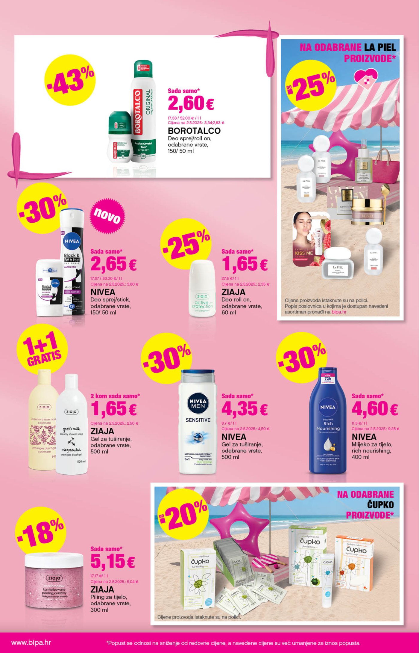 Bipa katalog Akcija 25.06. - 08.07.2026.