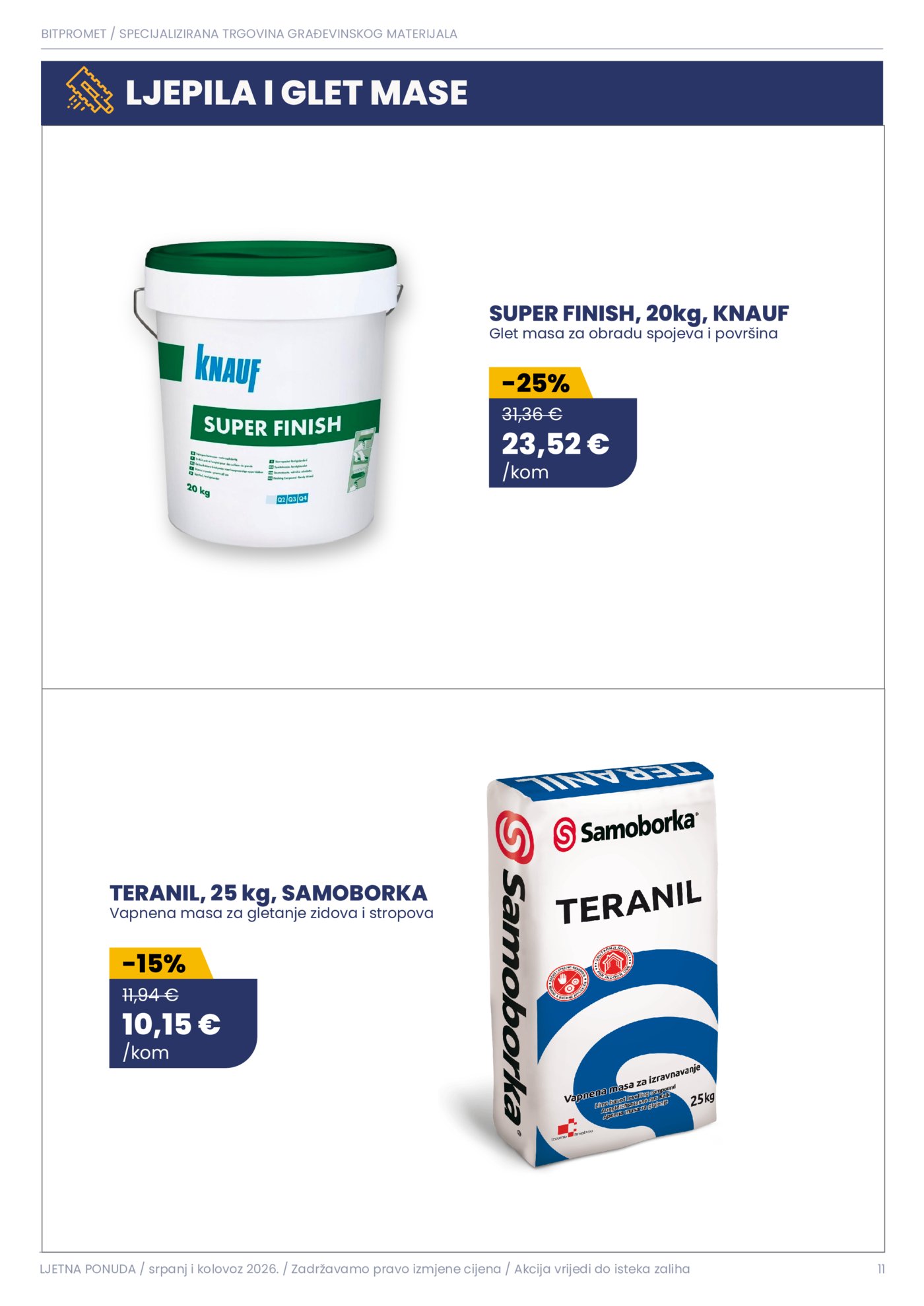 Bitpromet katalog Akcija 01.07. - 31.8.2026.