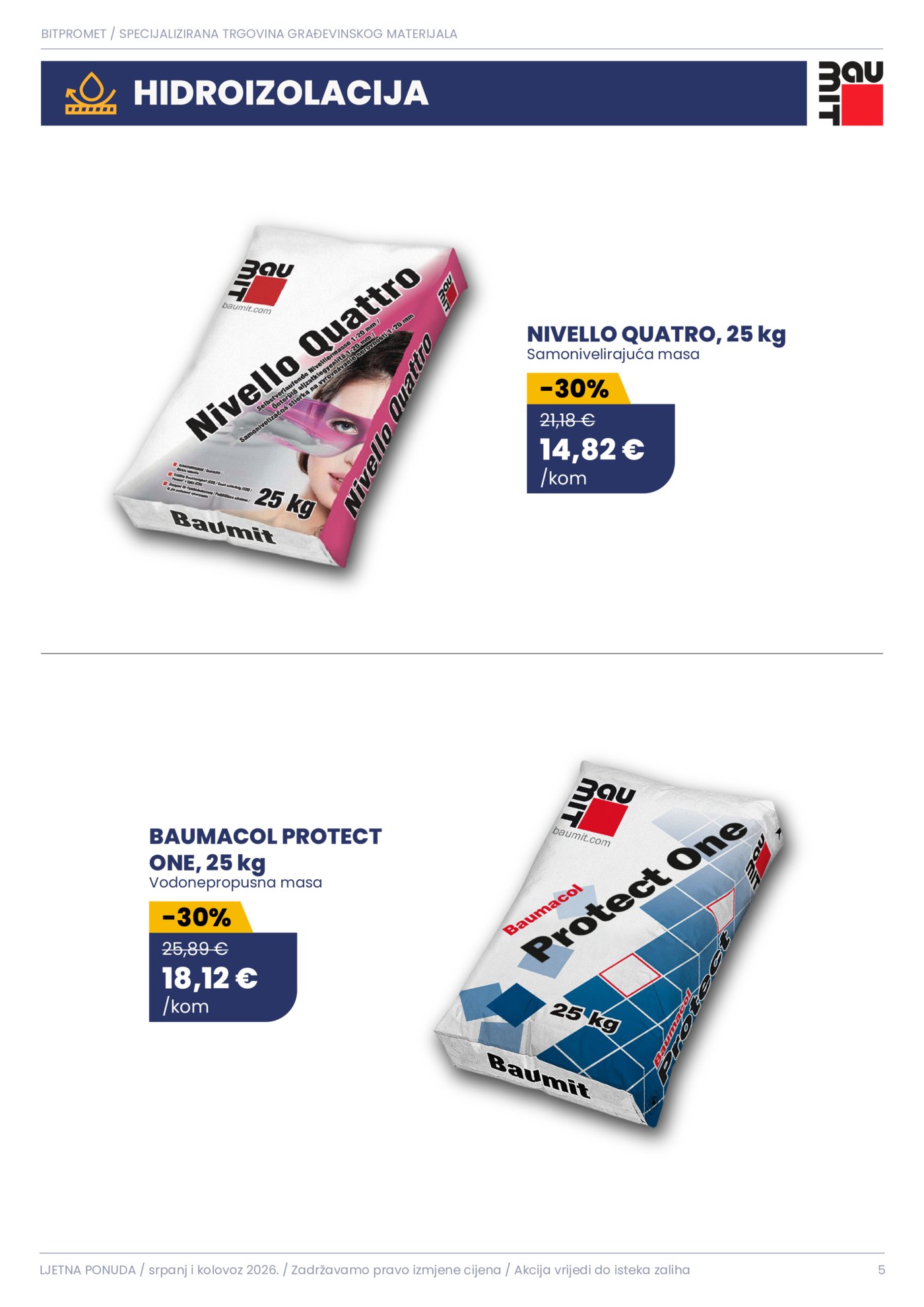 Bitpromet katalog Akcija 01.07. - 31.8.2026.