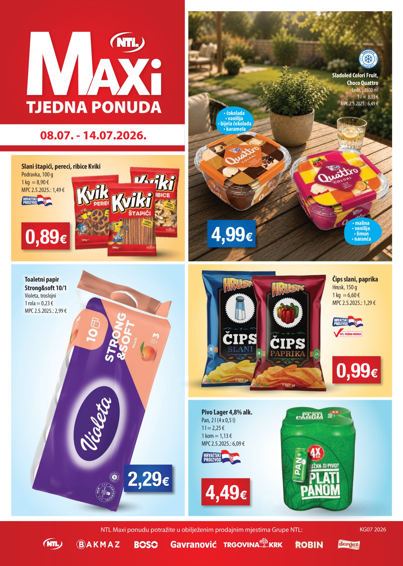 Boso katalog Maxi Tjedna ponuda 08.07. - 14.07.2026.