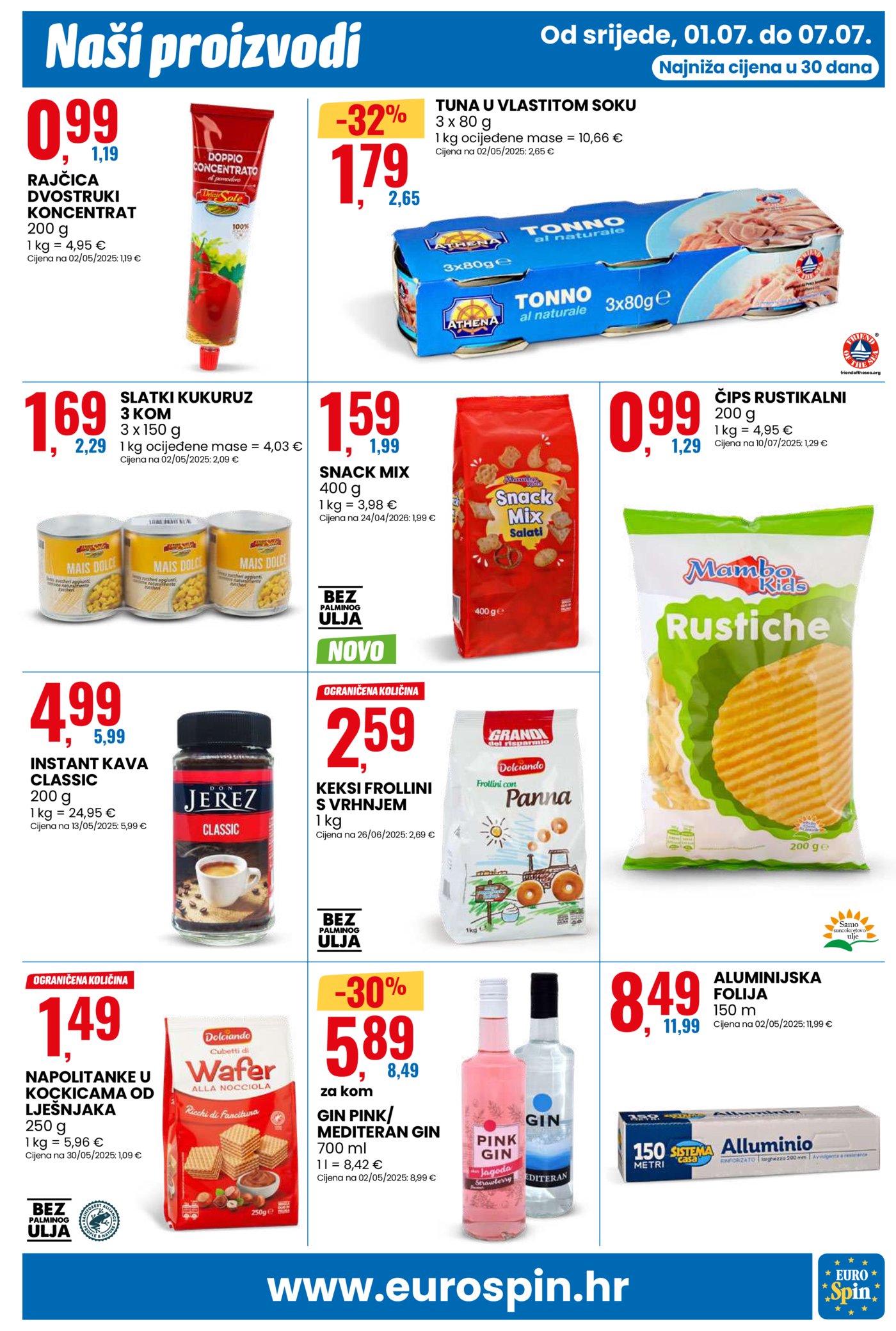Eurospin katalog Pametna kupnja 01.07.-07.07.2026.