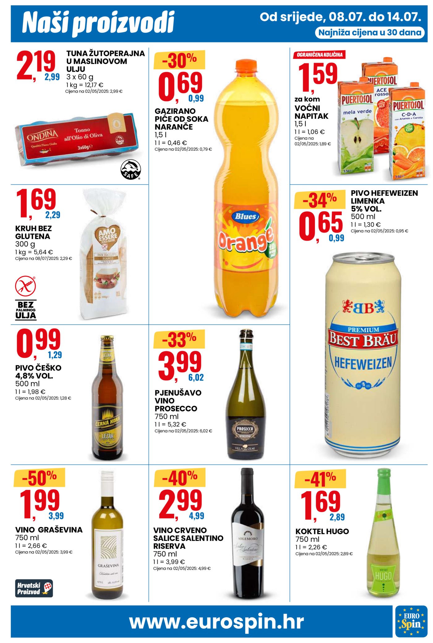 Eurospin katalog Pametna kupnja 08.07. - 14.07.2026.