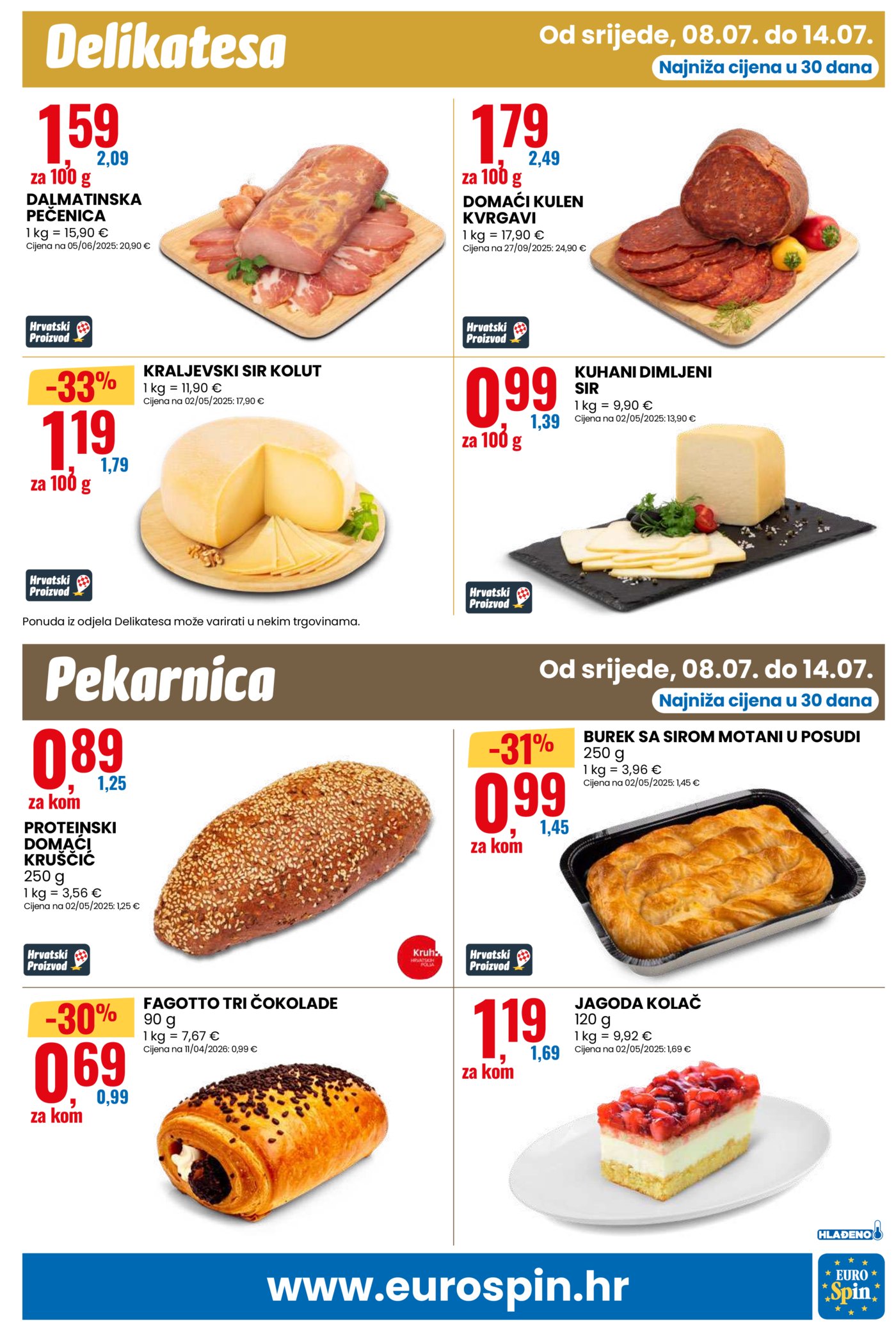 Eurospin katalog Pametna kupnja 08.07. - 14.07.2026.