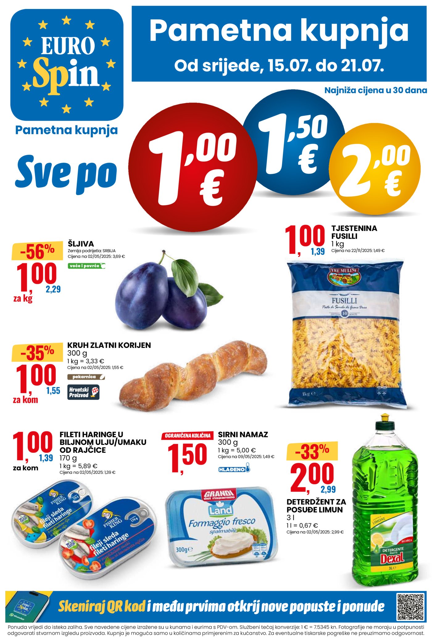 Eurospin katalog Pametna kupnja 15.07. - 21.07.2026.