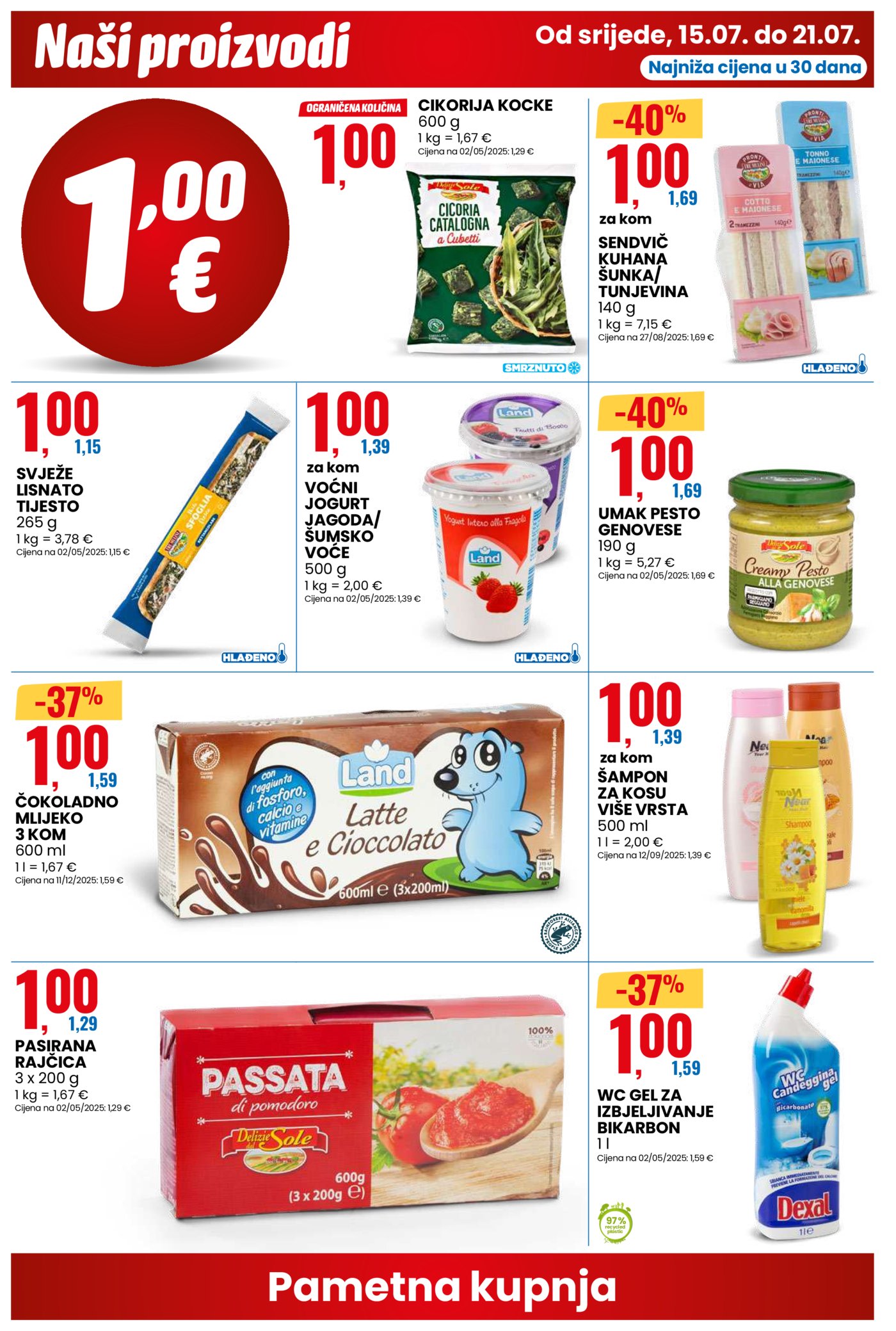 Eurospin katalog Pametna kupnja 15.07. - 21.07.2026.