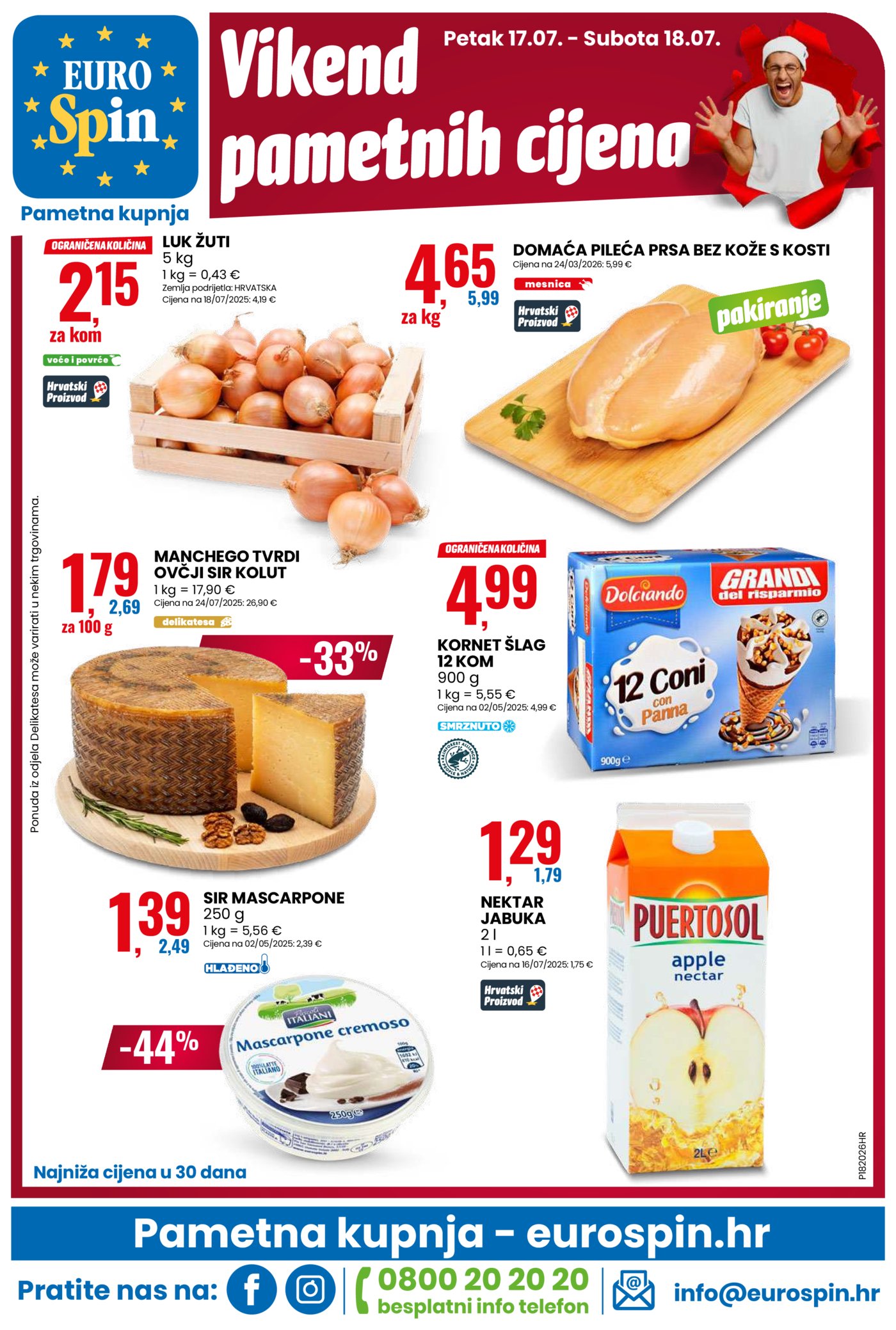 Eurospin katalog Pametna kupnja 15.07. - 21.07.2026.