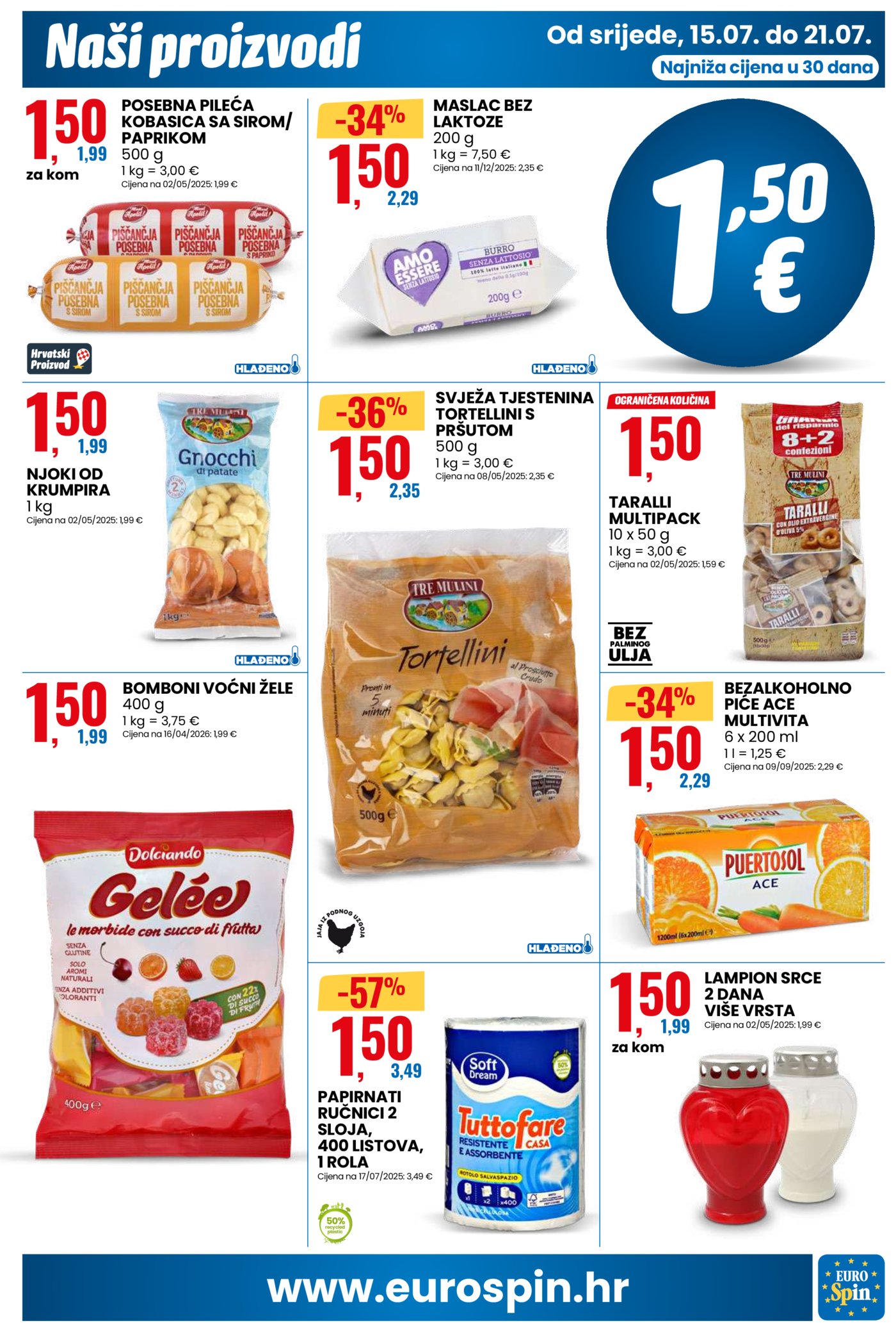Eurospin katalog Pametna kupnja 15.07. - 21.07.2026.