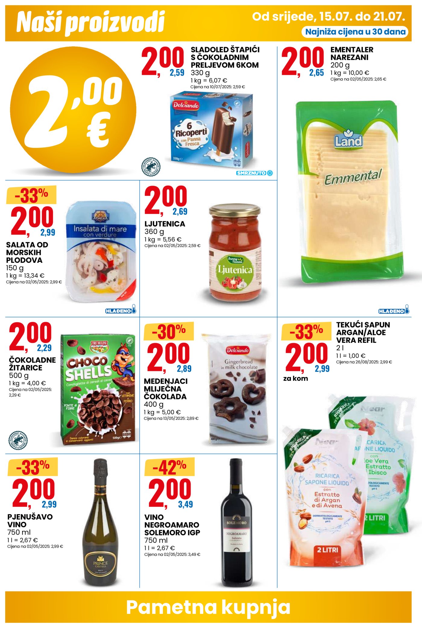 Eurospin katalog Pametna kupnja 15.07. - 21.07.2026.
