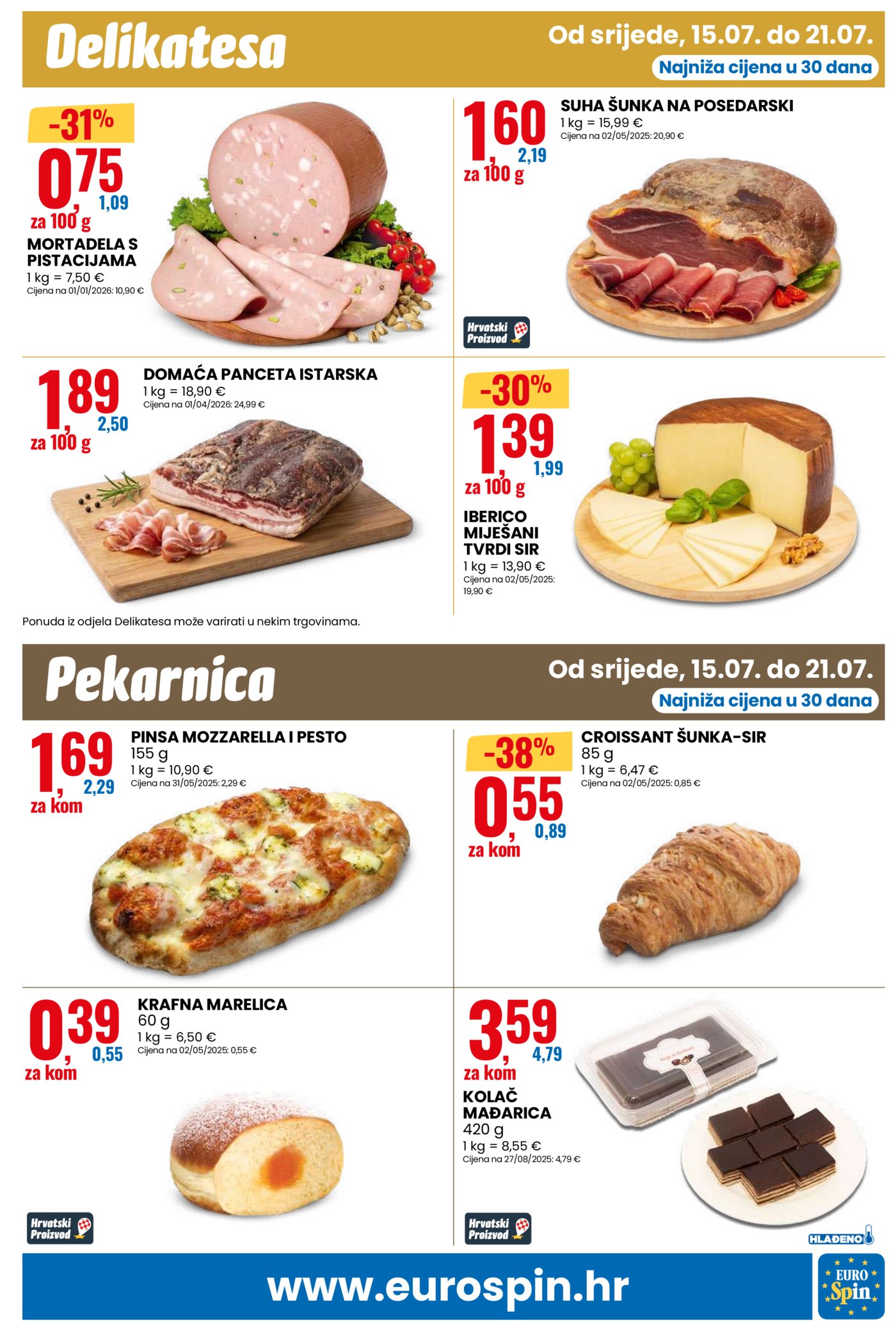 Eurospin katalog Pametna kupnja 15.07. - 21.07.2026.