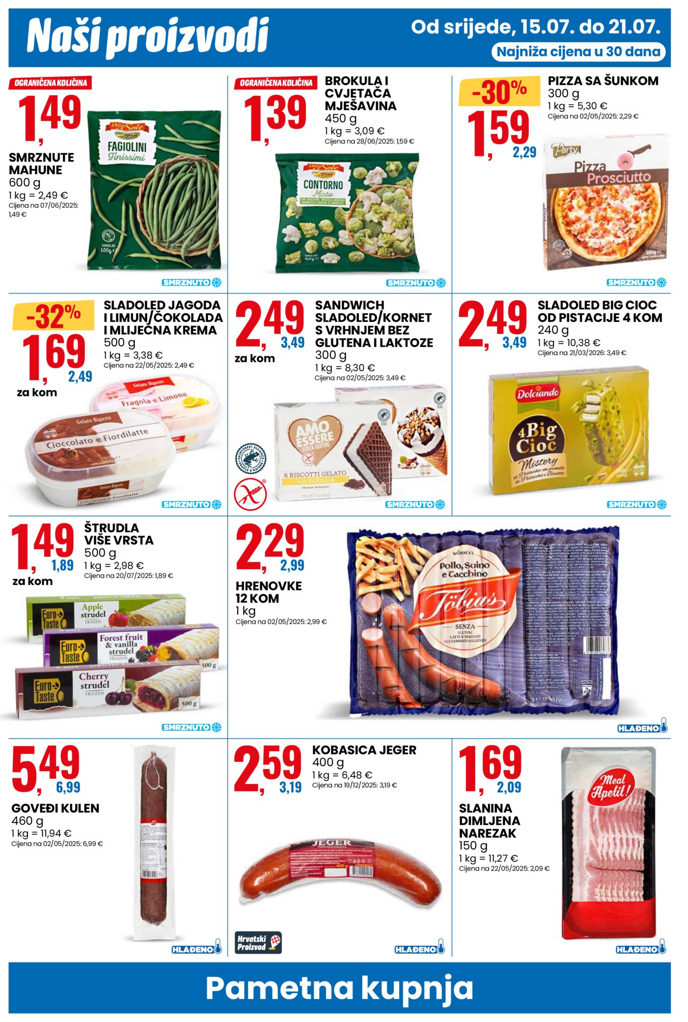 Eurospin katalog Pametna kupnja 15.07. - 21.07.2026.