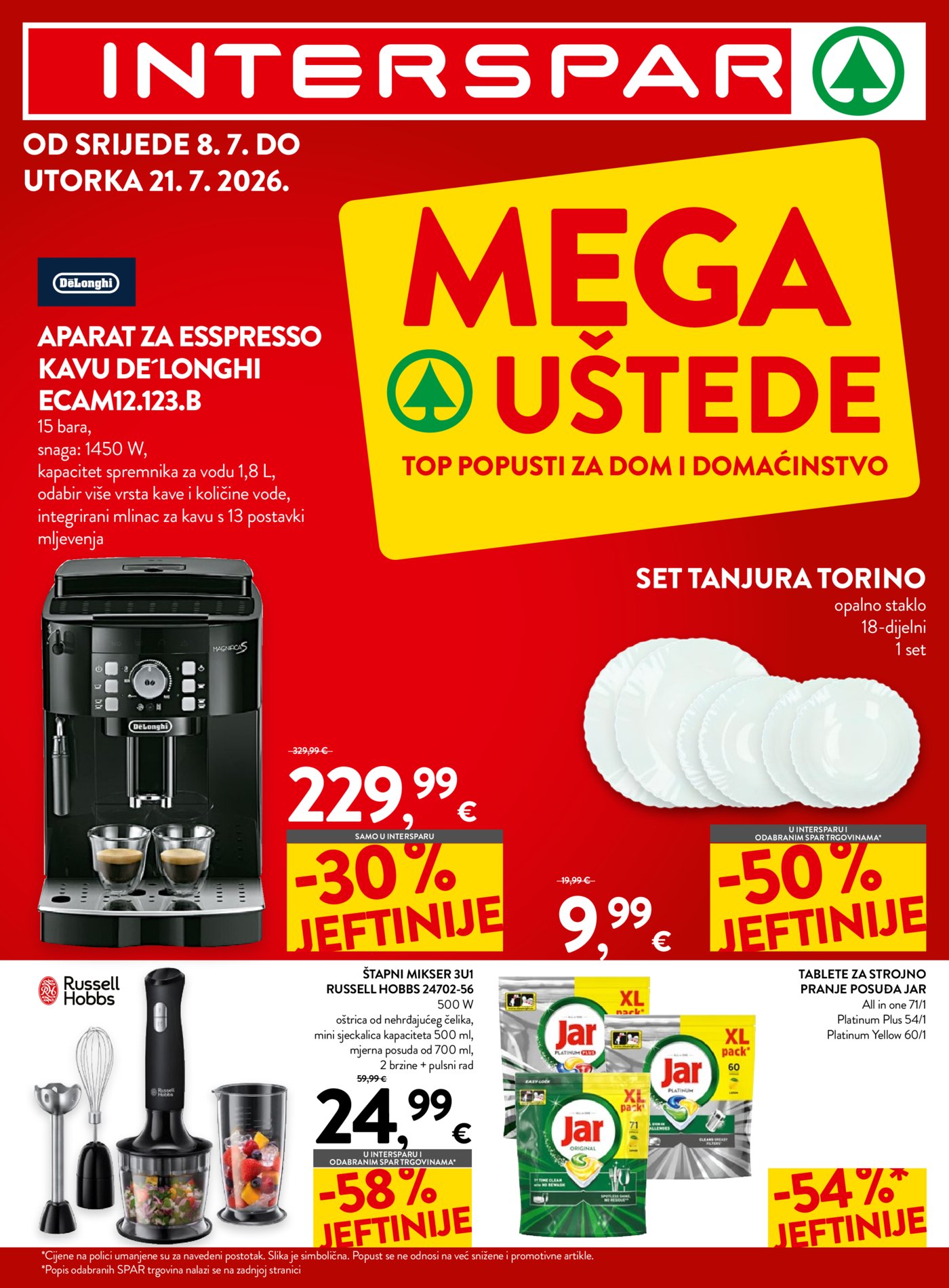 INTERSPAR katalog Akcija 08.07. - 21.07.2026.