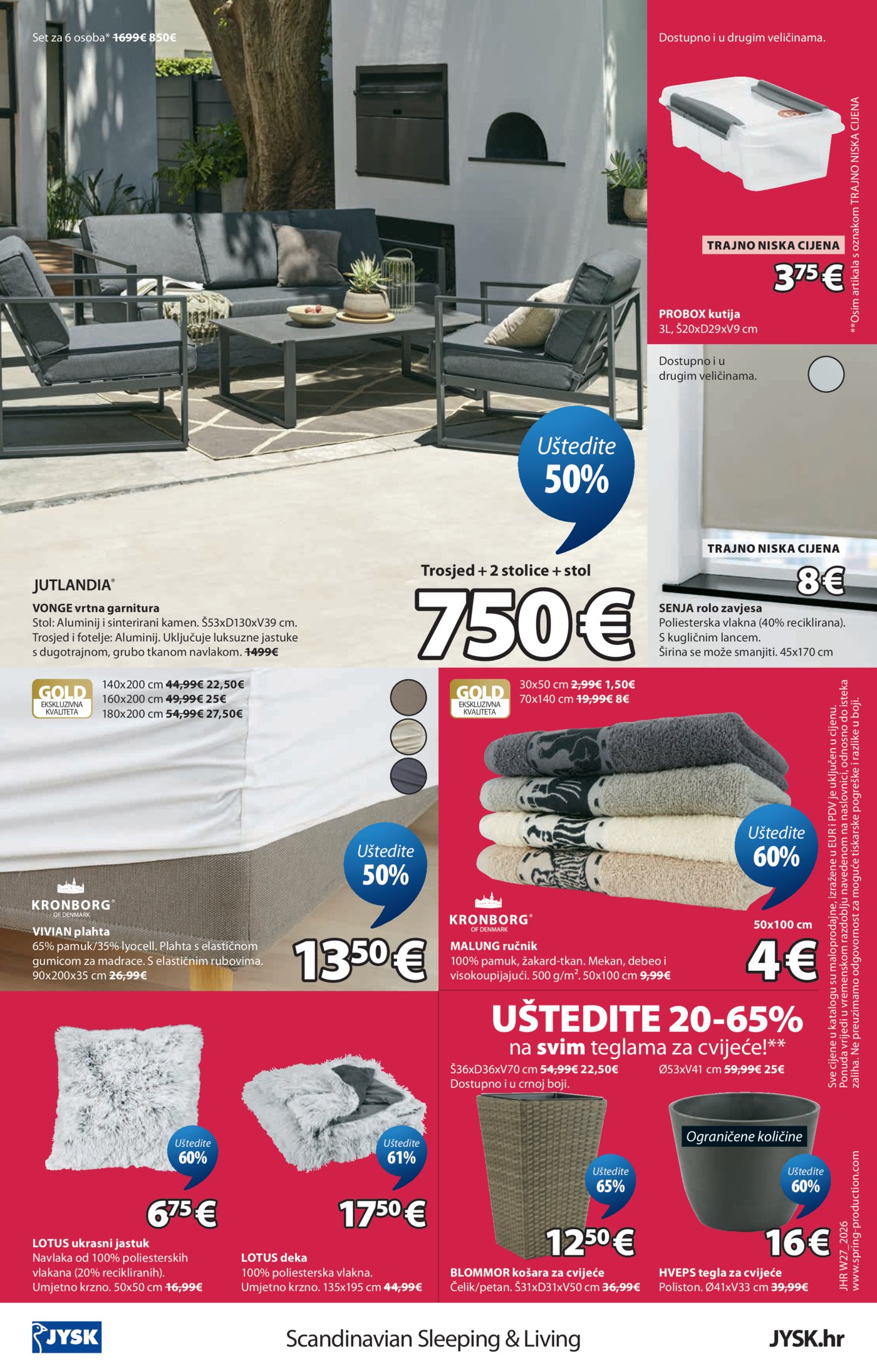JYSK katalog Akcija 01.07. - 28.07.2026.