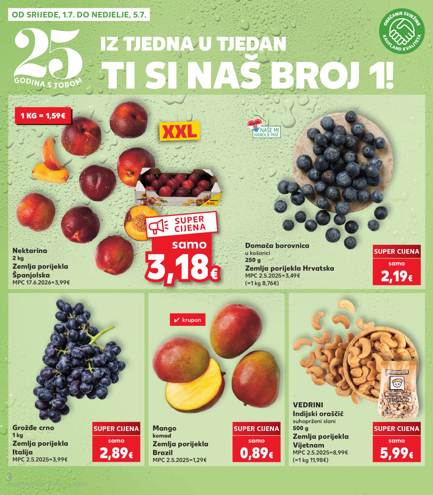Kaufland katalog Akcija 01.07. - 07.07.2026.