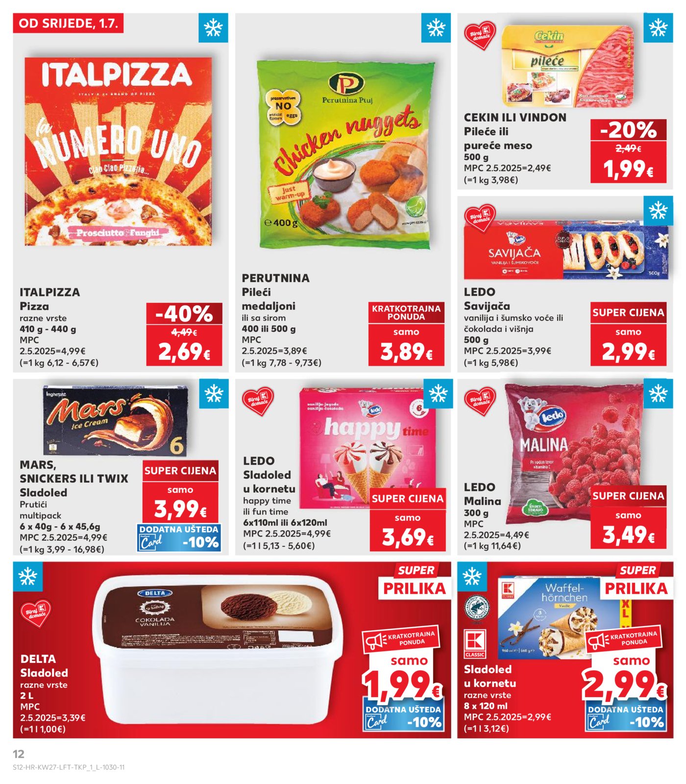 Kaufland katalog Akcija 01.07. - 07.07.2026.