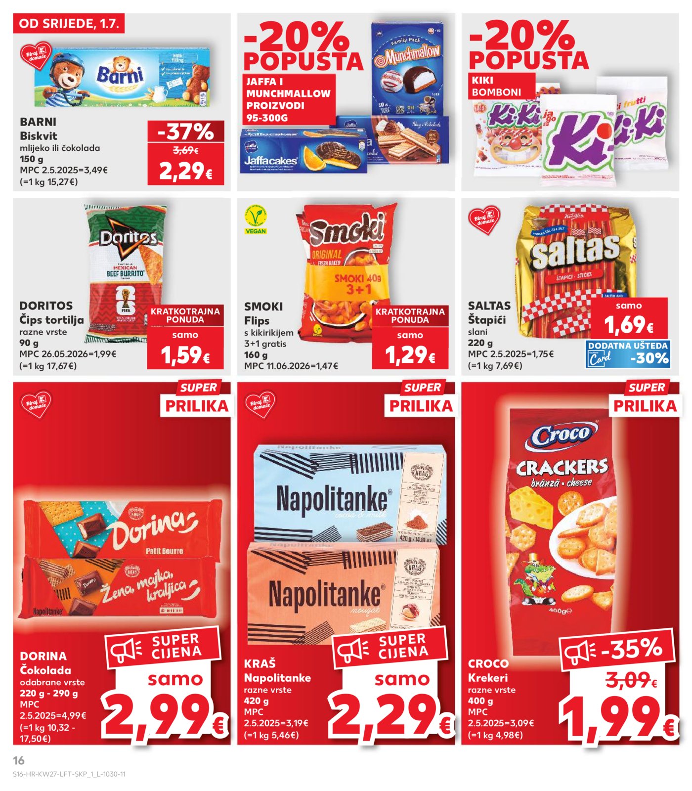 Kaufland katalog Akcija 01.07. - 07.07.2026.