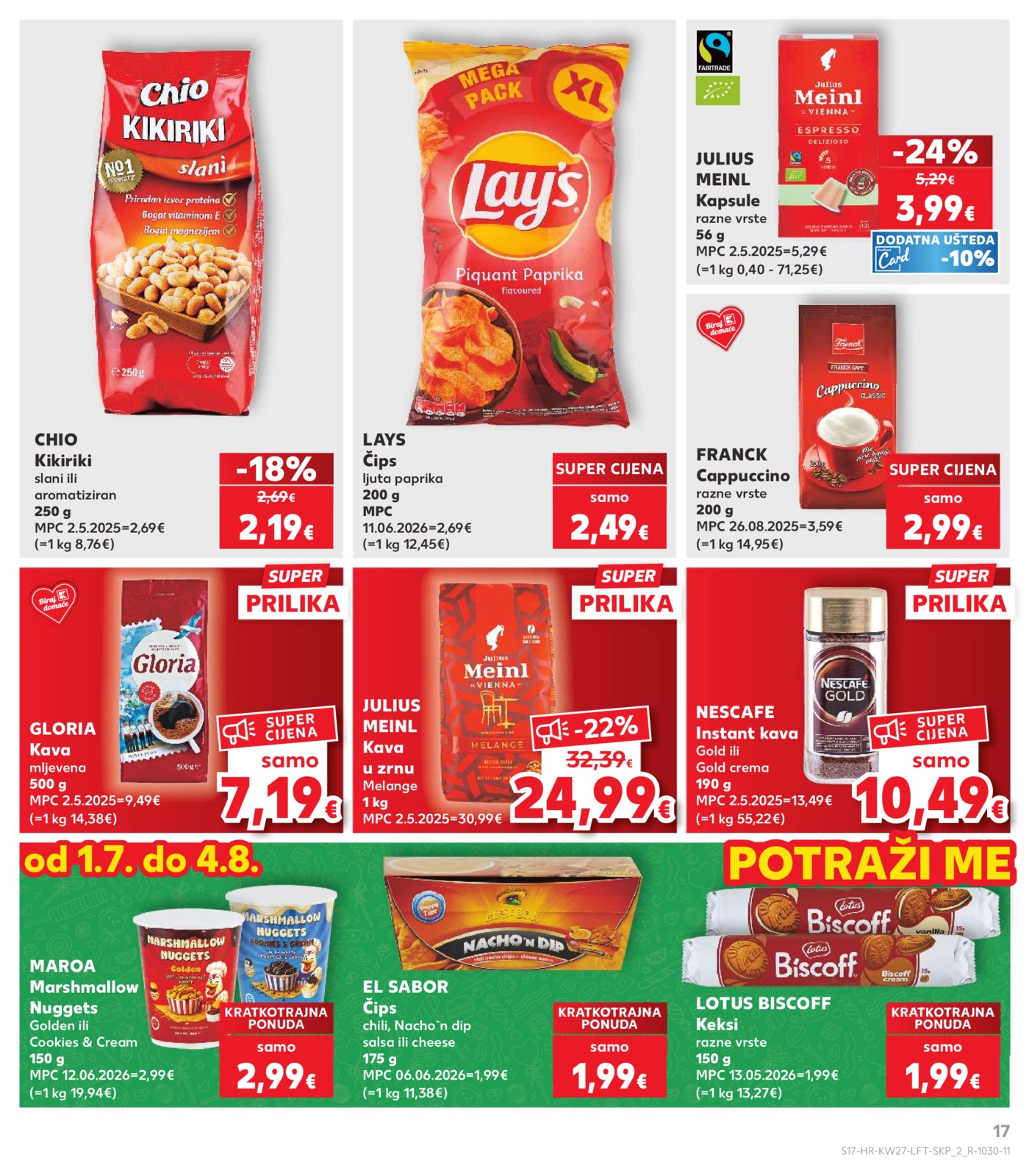 Kaufland katalog Akcija 01.07. - 07.07.2026.