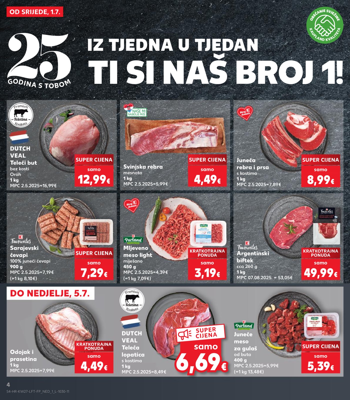 Kaufland katalog Akcija 01.07. - 07.07.2026.