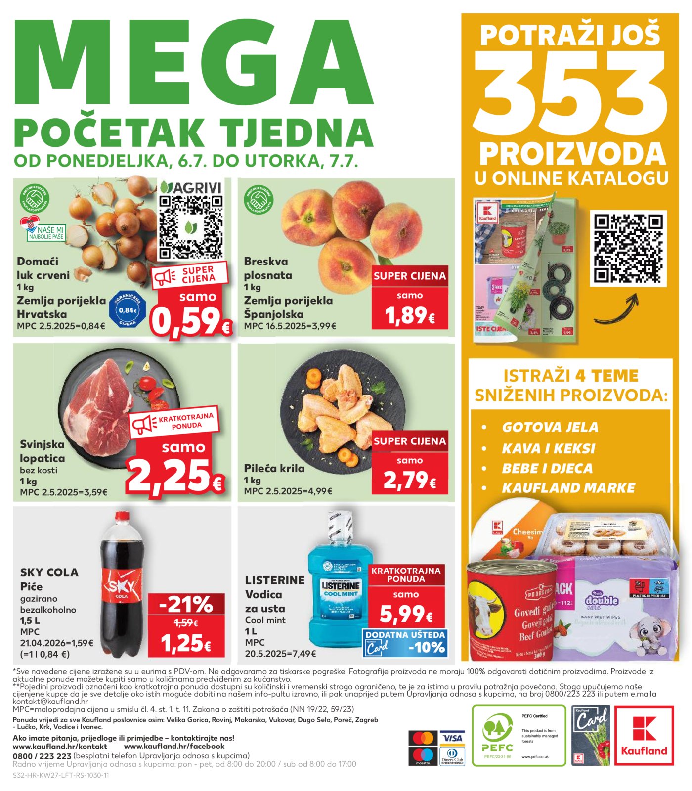 Kaufland katalog Akcija 01.07. - 07.07.2026.