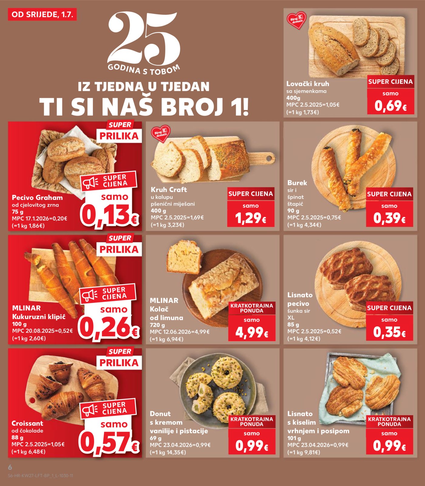 Kaufland katalog Akcija 01.07. - 07.07.2026.