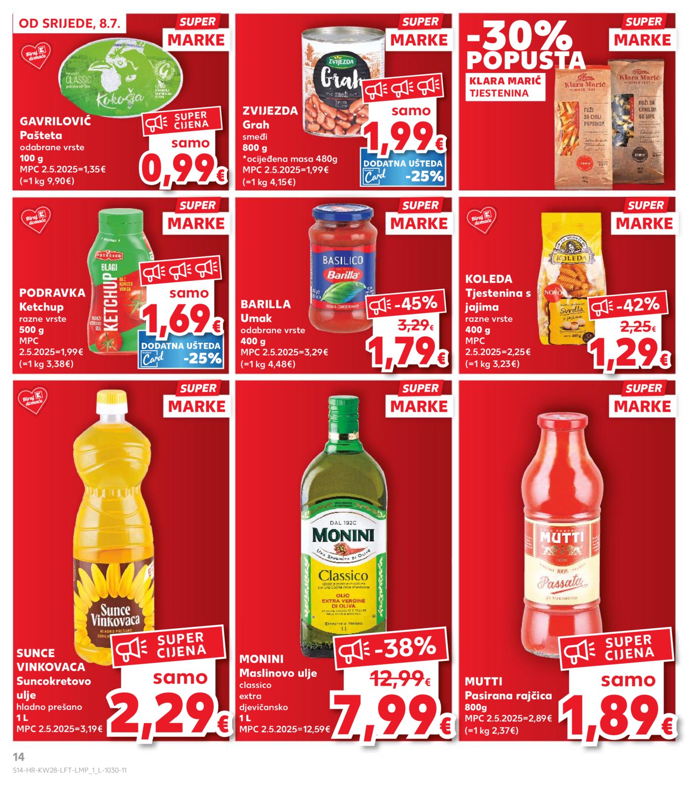 Kaufland katalog Akcija 08.07. - 14.07.2026.