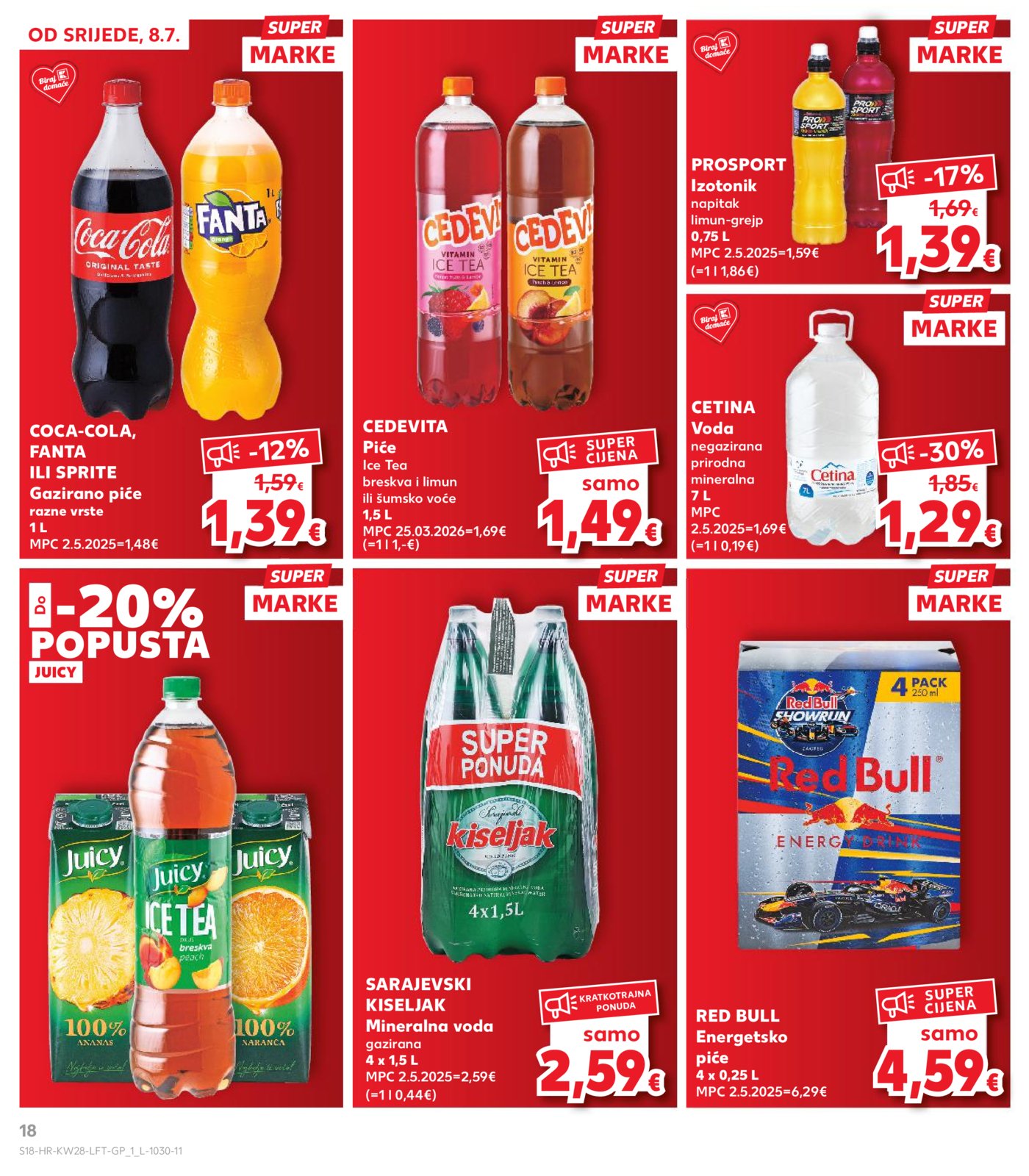 Kaufland katalog Akcija 08.07. - 14.07.2026.