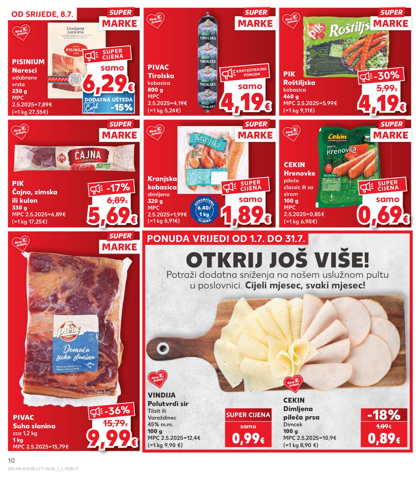Kaufland katalog Akcija 08.07. - 14.07.2026.