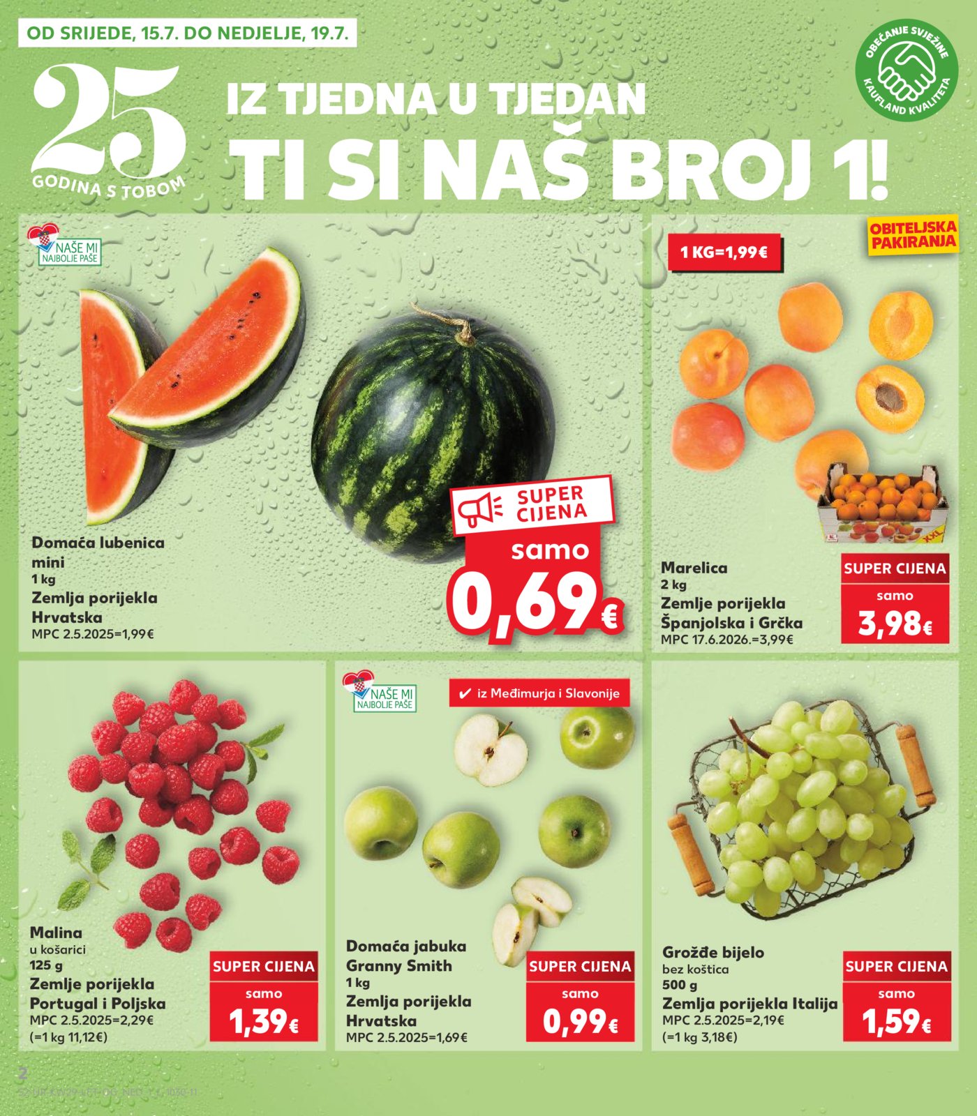 Kaufland katalog Akcija 15.07. - 21.07.2026.