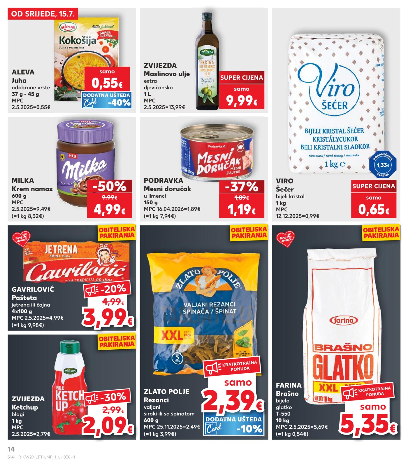 Kaufland katalog Akcija 15.07. - 21.07.2026.