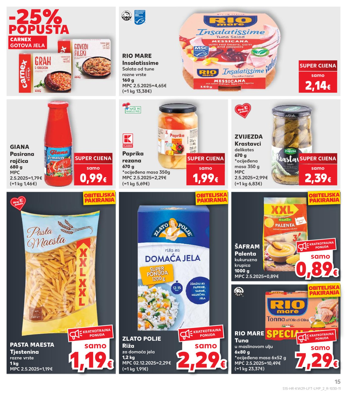 Kaufland katalog Akcija 15.07. - 21.07.2026.