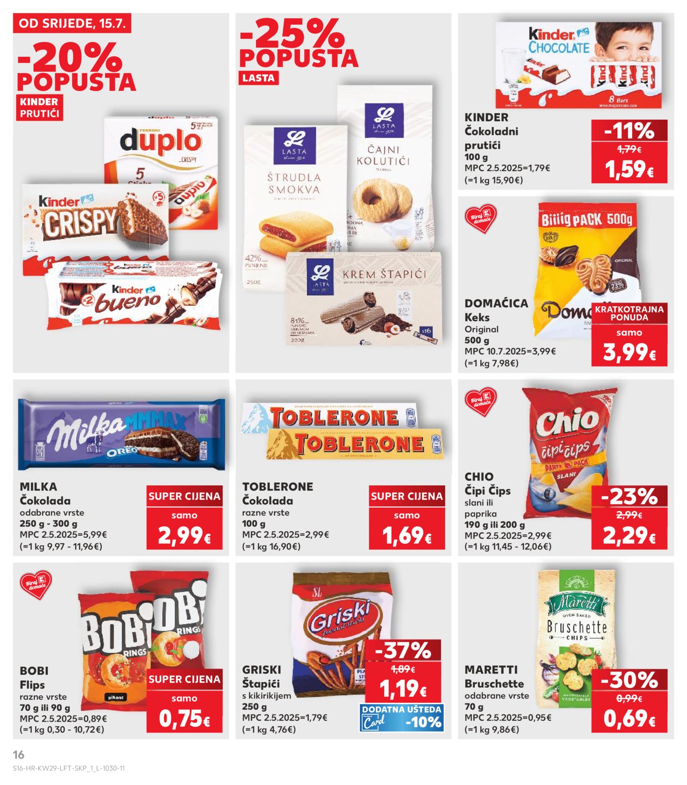 Kaufland katalog Akcija 15.07. - 21.07.2026.