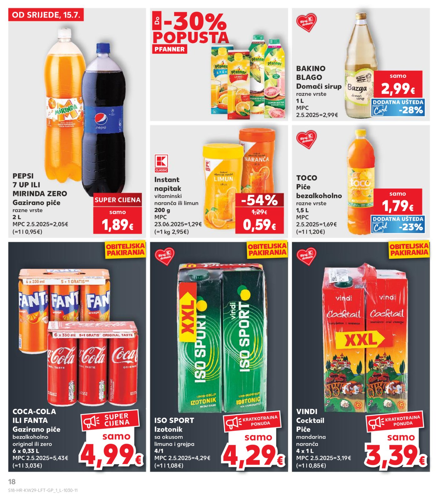 Kaufland katalog Akcija 15.07. - 21.07.2026.
