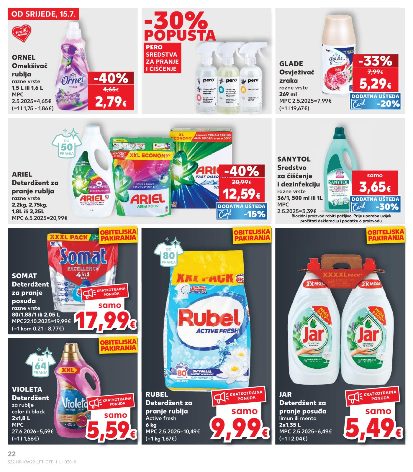 Kaufland katalog Akcija 15.07. - 21.07.2026.