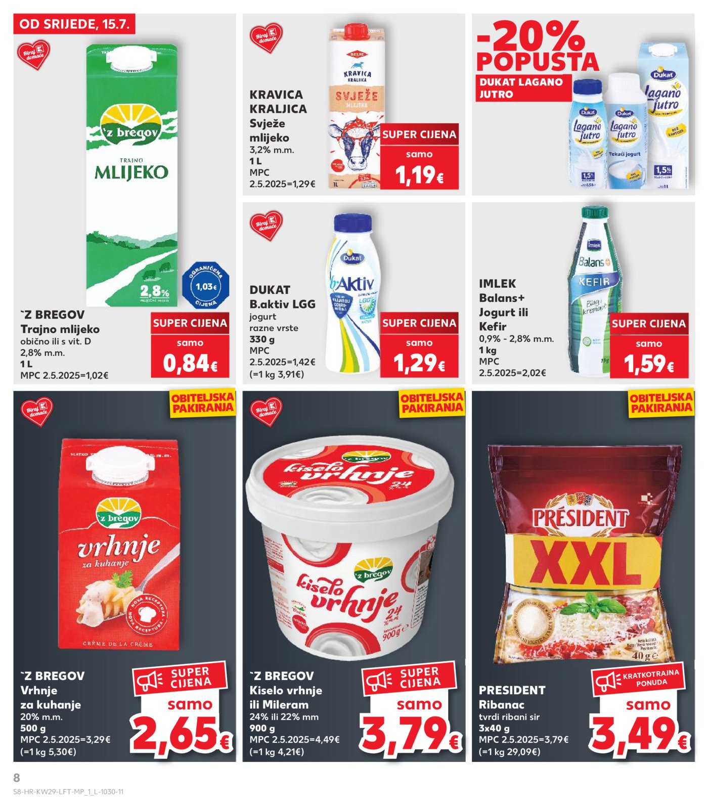 Kaufland katalog Akcija 15.07. - 21.07.2026.