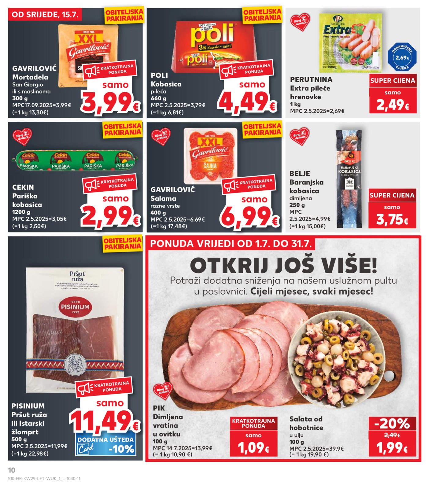 Kaufland katalog Akcija 15.07. - 21.07.2026.