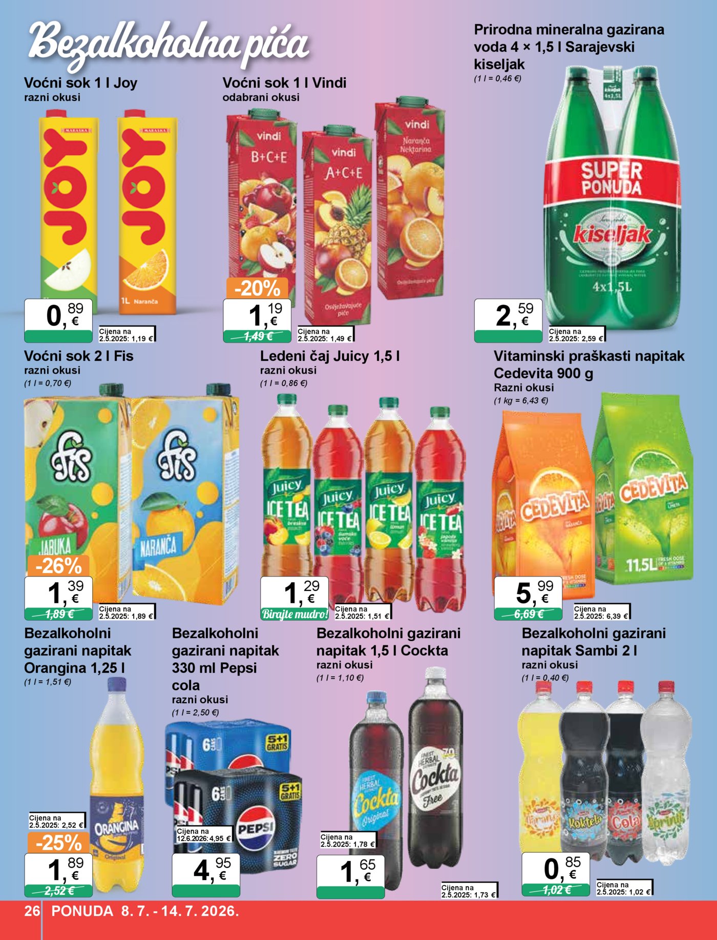 KTC katalog Široke potrošnje 08.07. - 14.07.2026.
