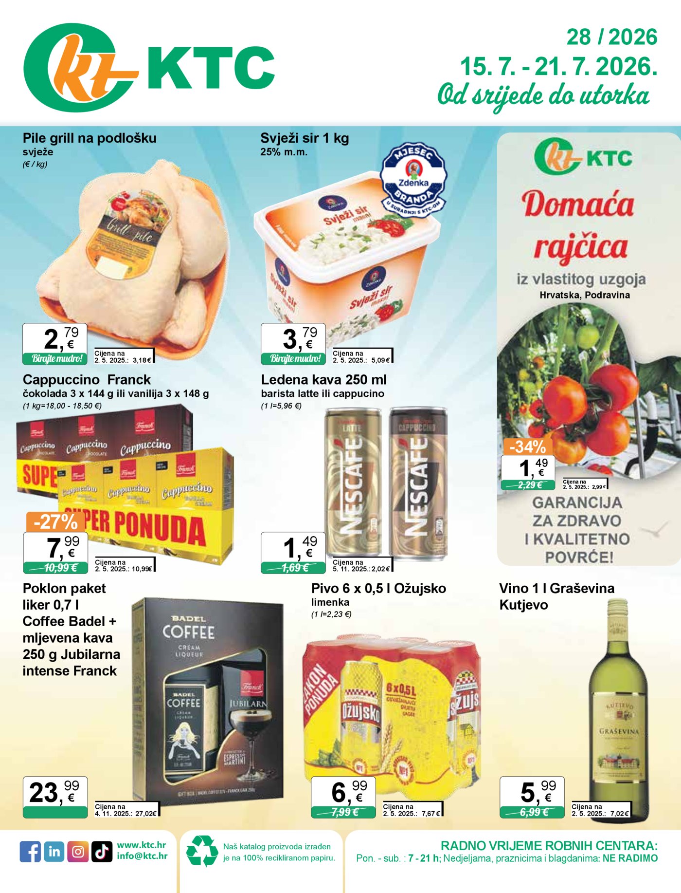 KTC katalog Široke potrošnje 15.07. - 21.07.2026.