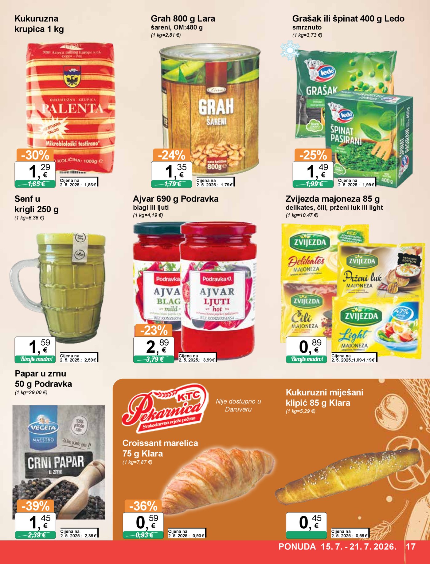 KTC katalog Široke potrošnje 15.07. - 21.07.2026.