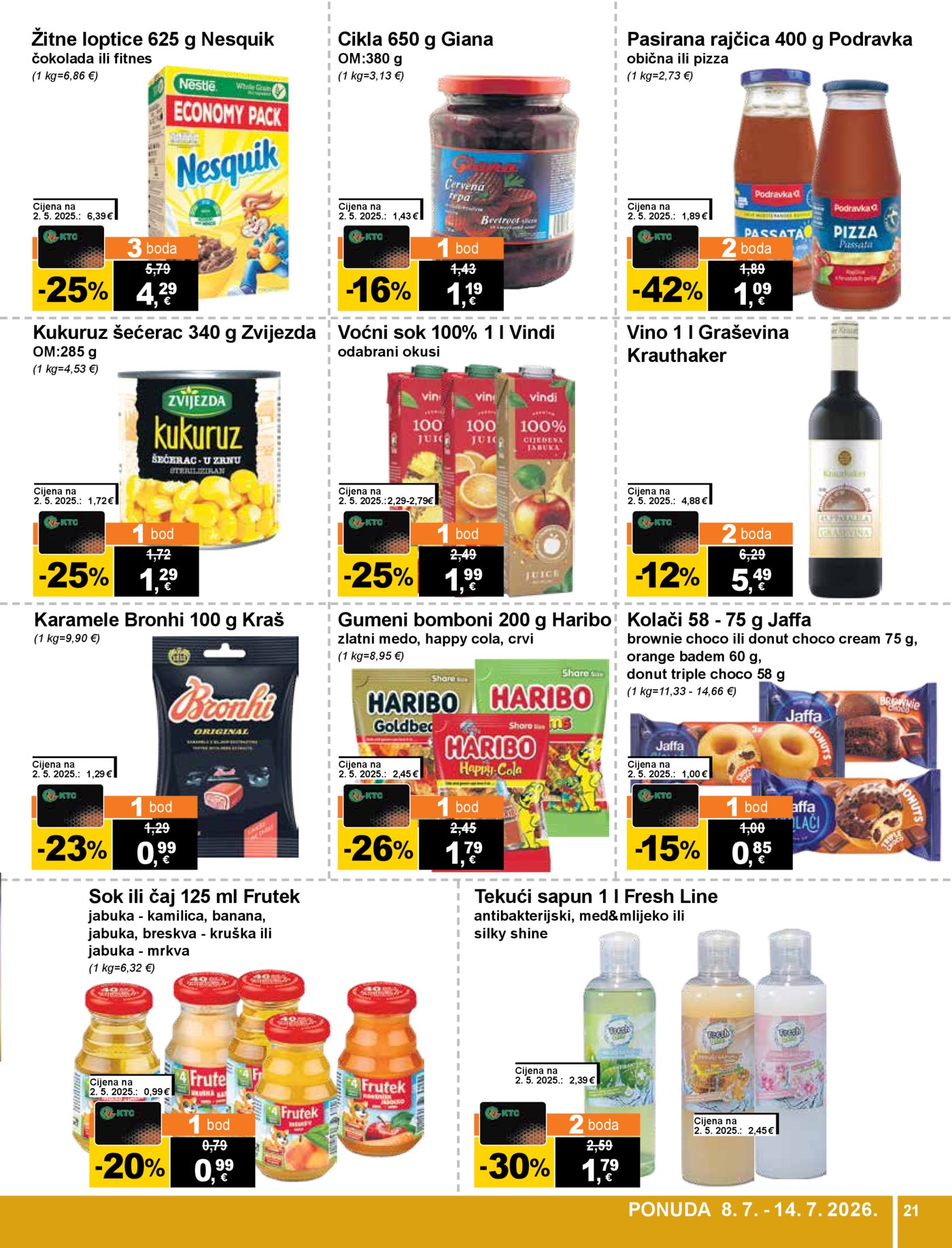 KTC katalog Široke potrošnje 15.07. - 21.07.2026.